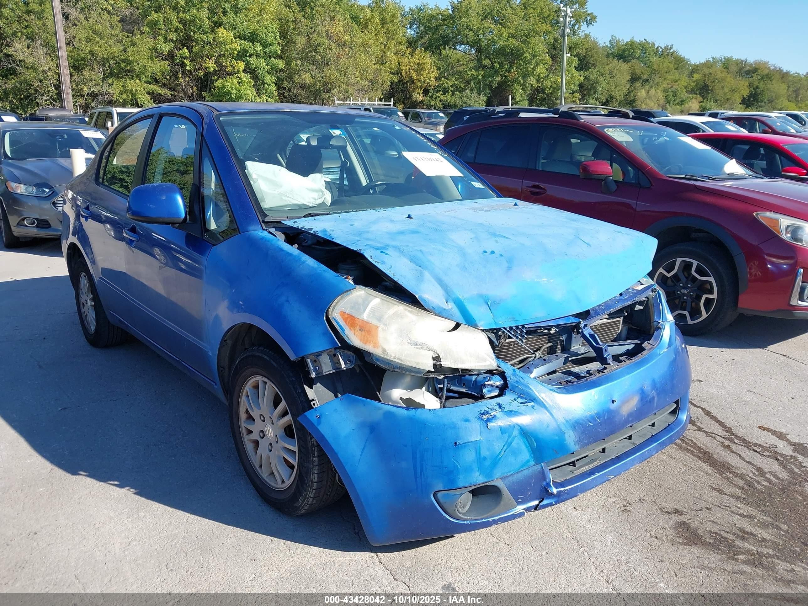 2013 Suzuki SX4 LE, VIN JS2YC5A37D6100542 — Front end