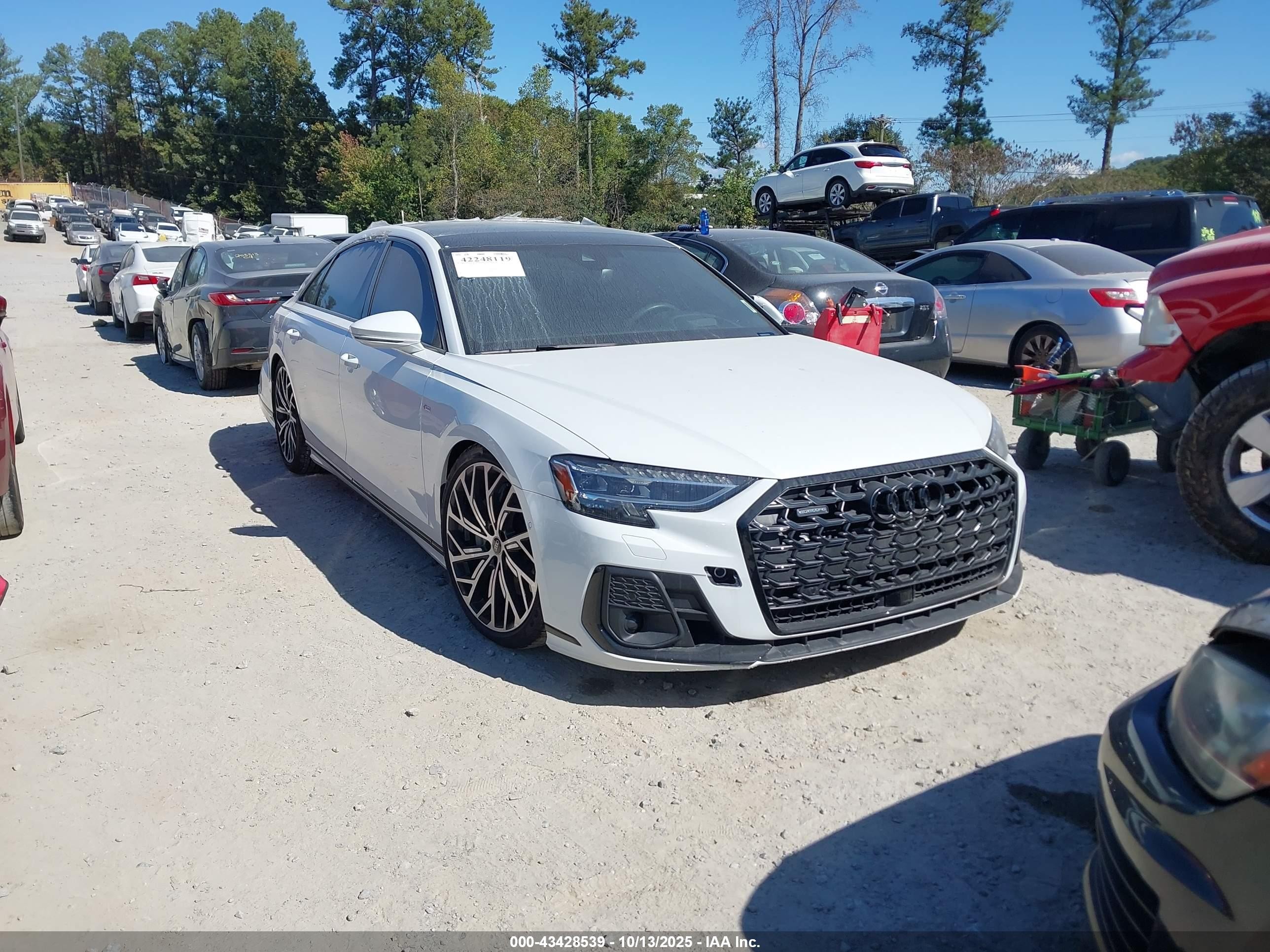 2024 Audi A8, VIN WAULDAF84RN001296 — Зад
