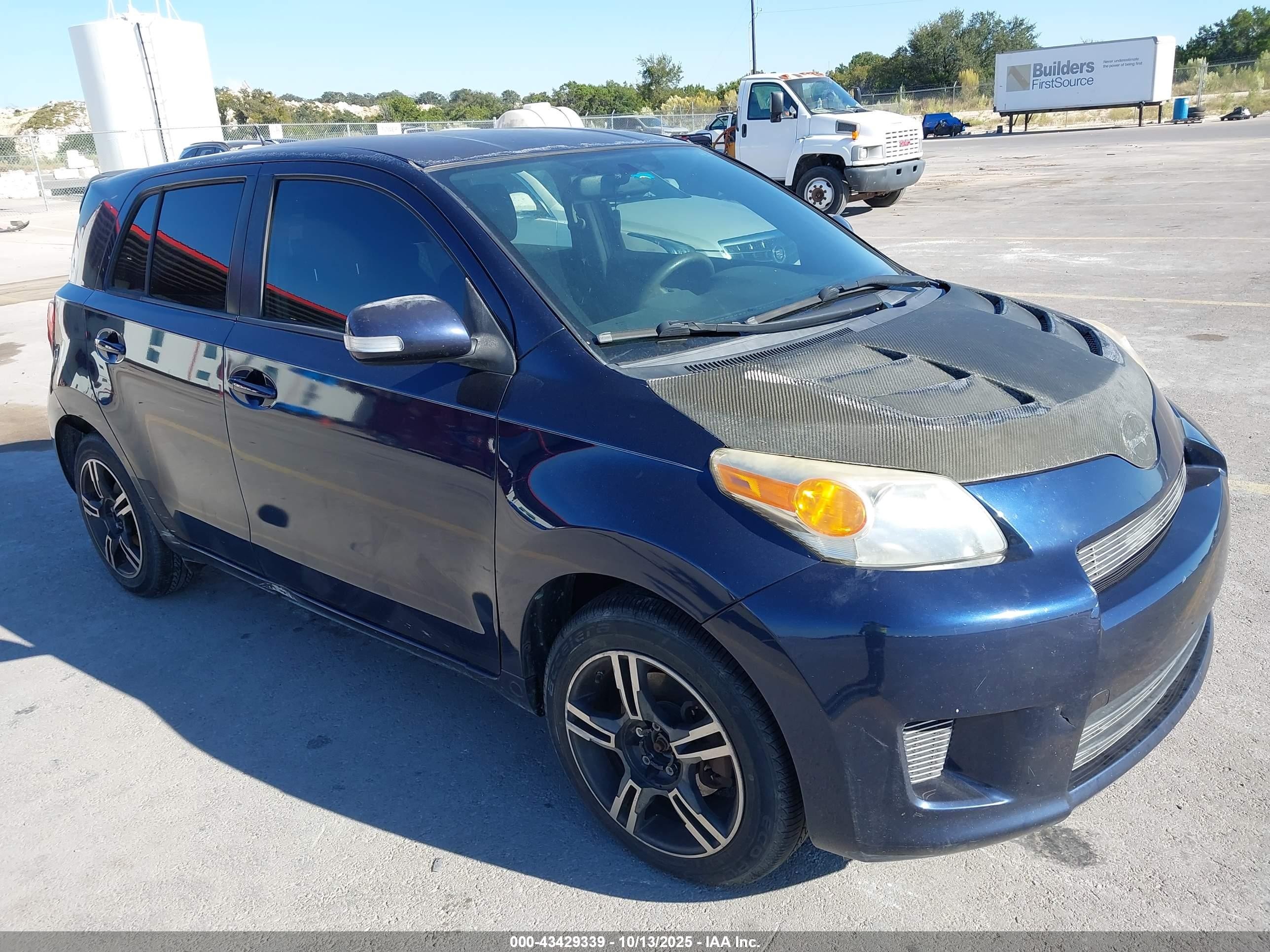 2010 Scion xD, VIN JTKKU4B42A1006827 — Hail