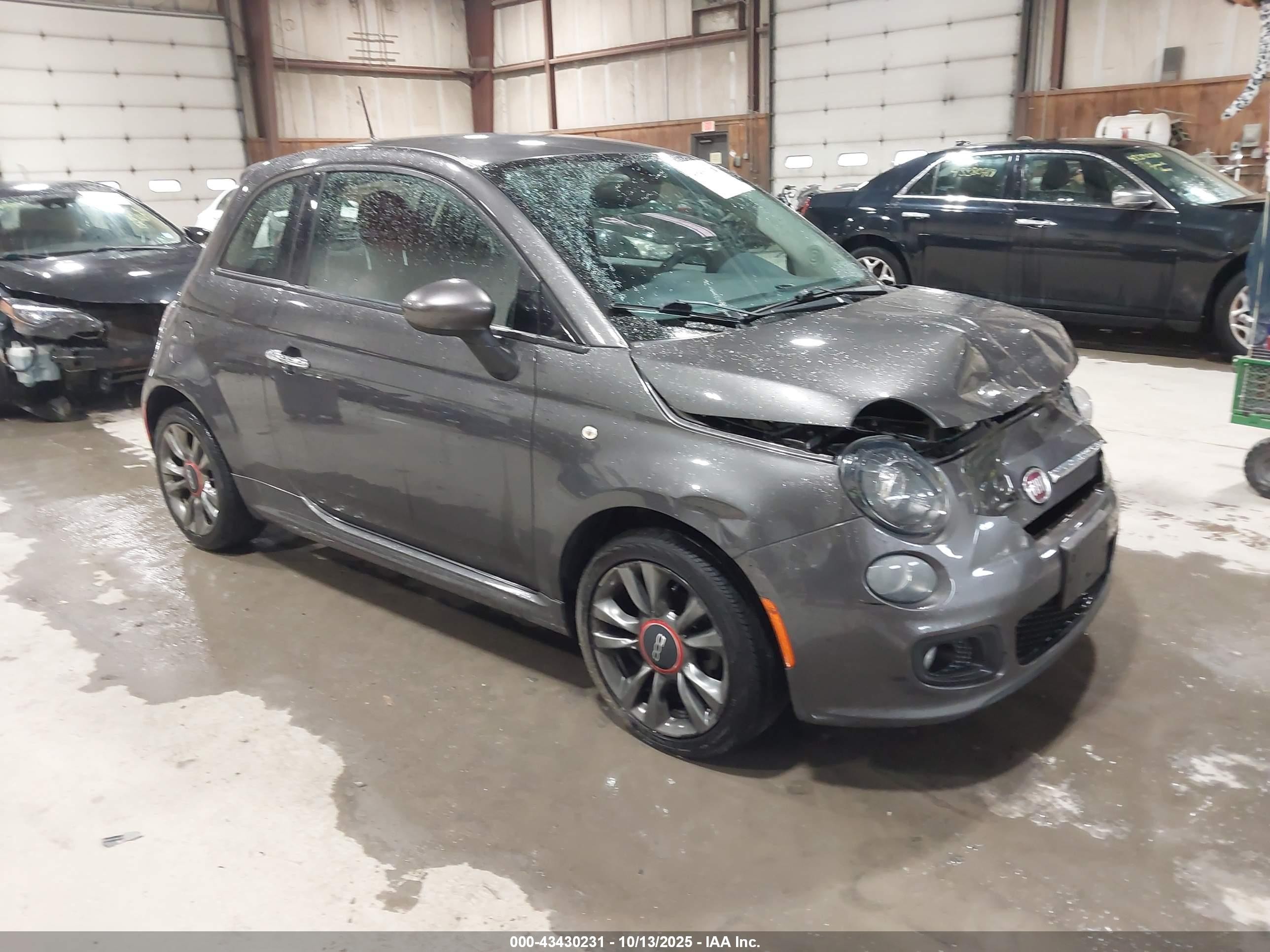 2017 FIAT 500 Pop, VIN 3C3CFFKR4HT530159 — Front end