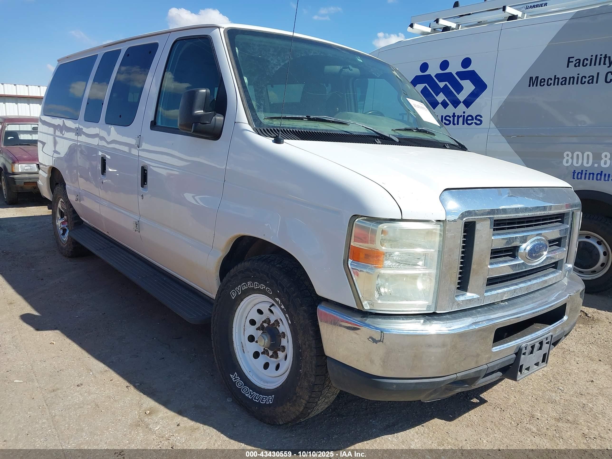 2013 Ford E-150, VIN 1FDNE1BW9DDA60271 — Hail
