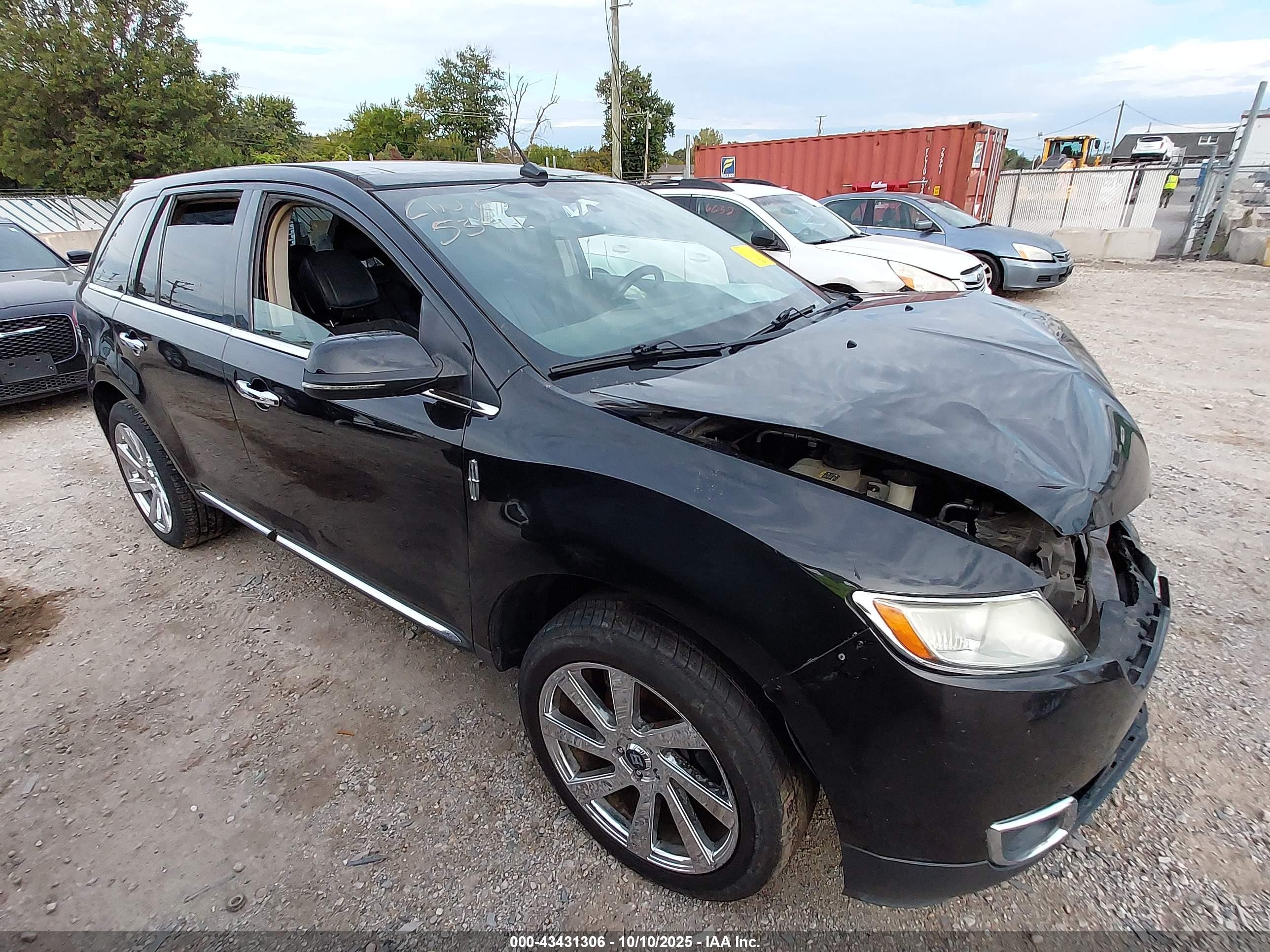 2013 Lincoln MKX, VIN 2LMDJ8JK3DBL06515 — Theft recovery