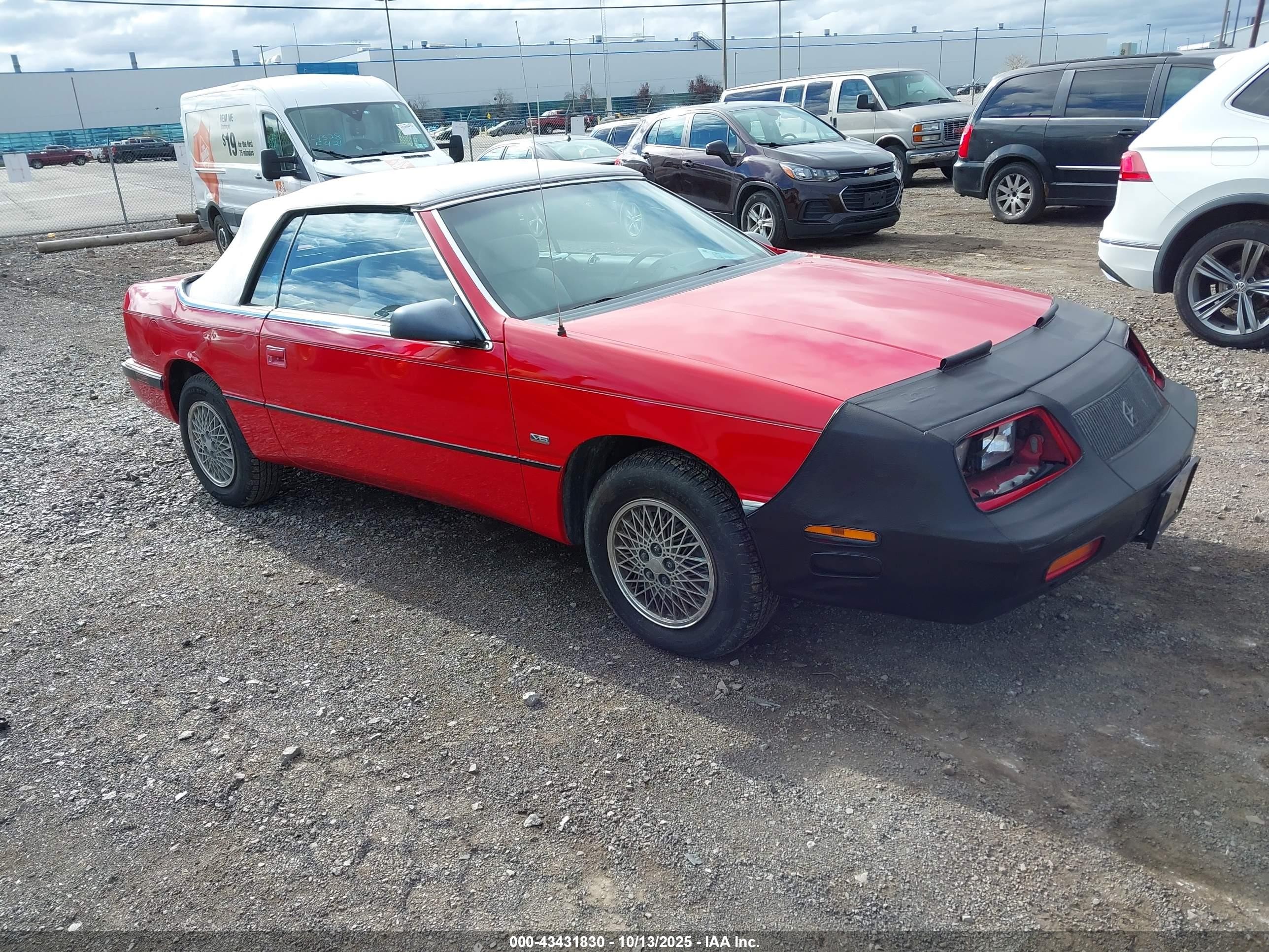 1991 Chrysler LeBaron, VIN 1C3XJ4538MG161560 — Normal wear