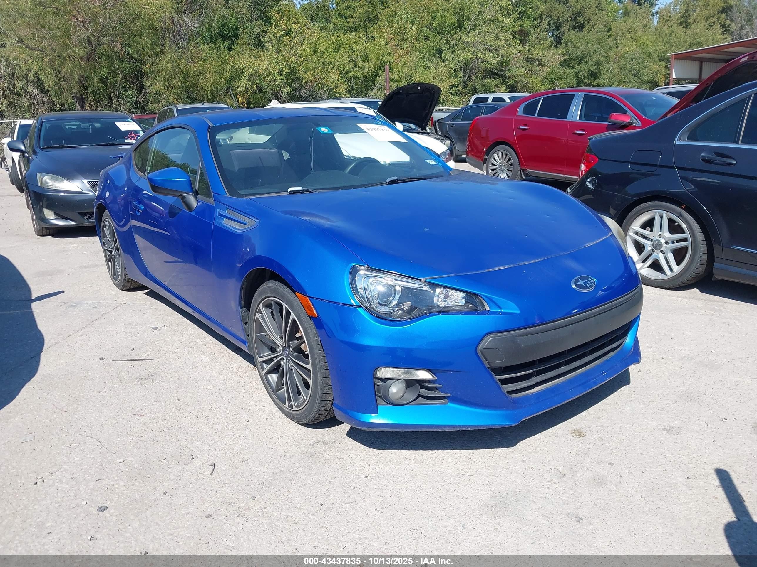2014 Subaru BRZ Limited, VIN JF1ZCAC1XE9602308 — Hail