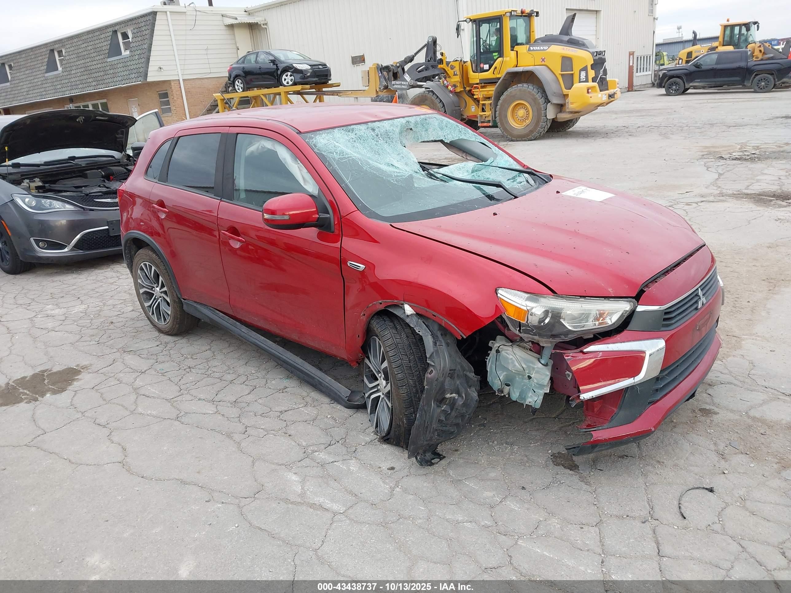 2016 Mitsubishi Outlander ES, VIN JA4AP3AU3GZ049812 — Biohazard / chemical