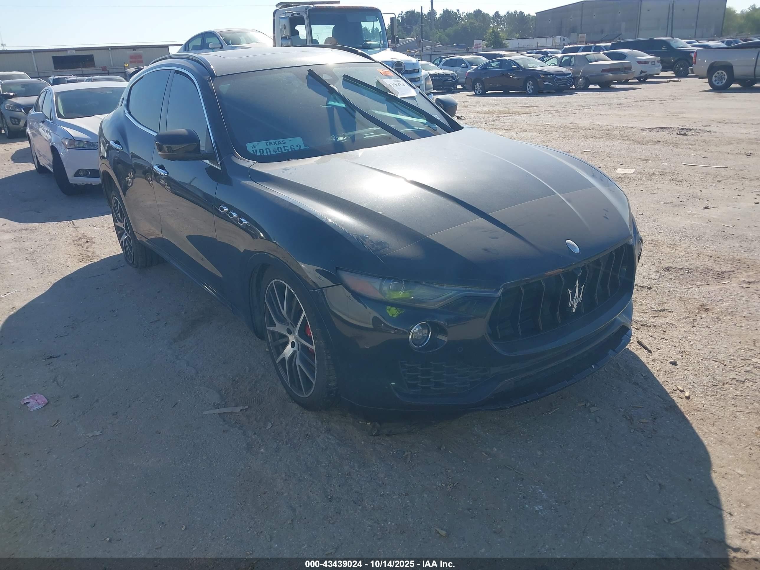 2017 Maserati Levante S, VIN ZN661YUS1HX236191 — Biohazard / chemical