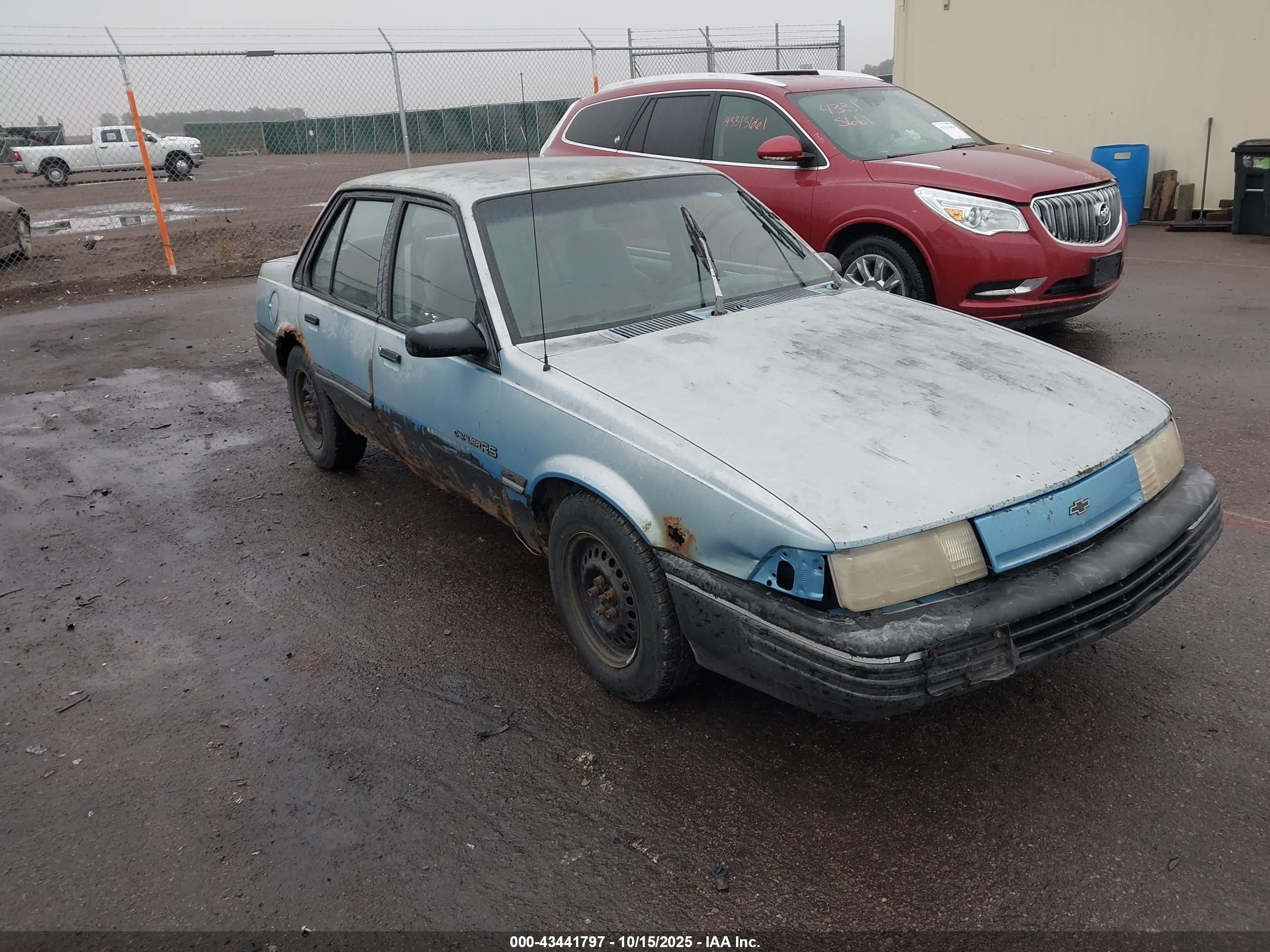 1992 Chevrolet Cavalier RS, VIN 1G1JC5441N7291962 — All over