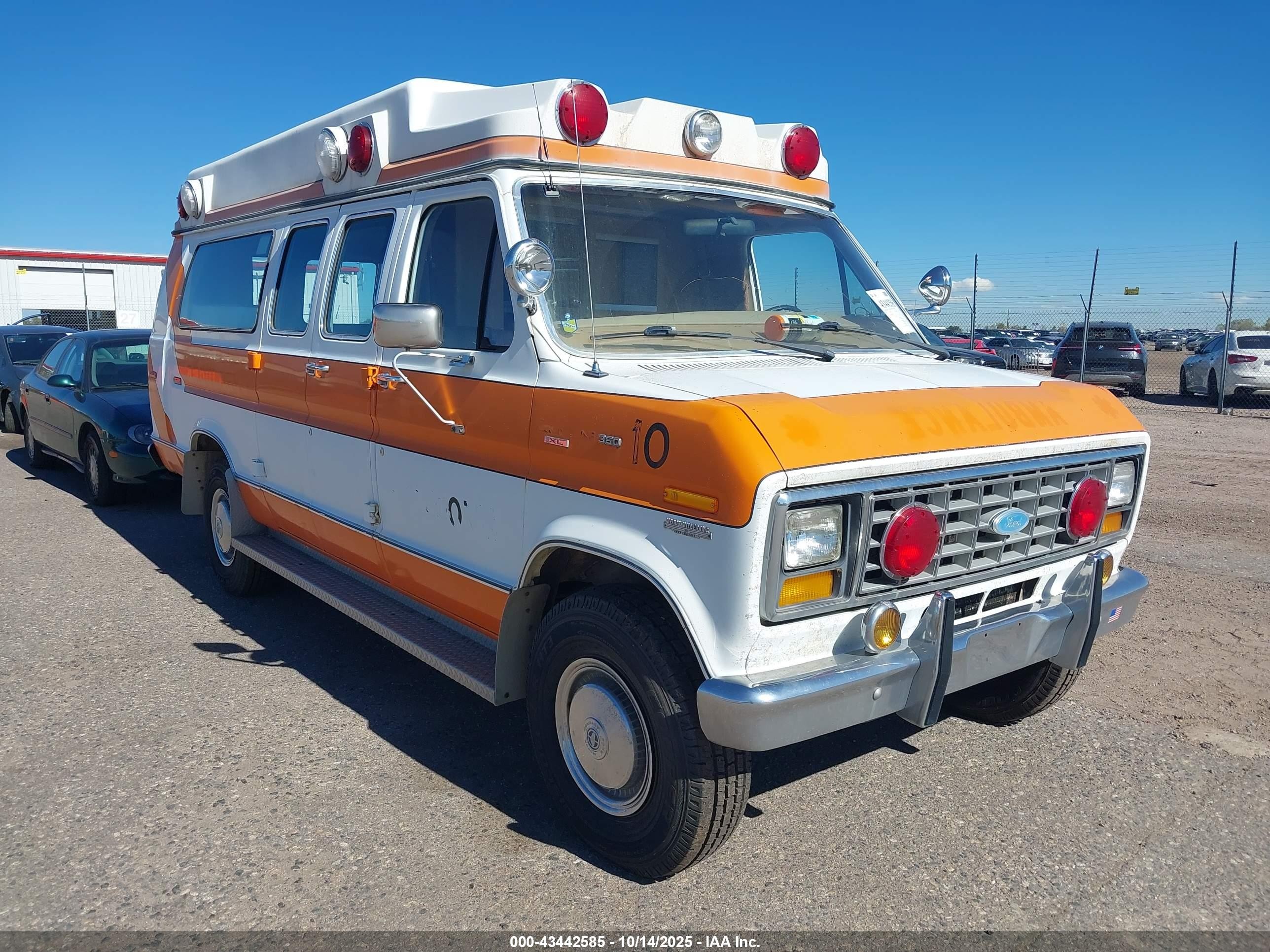 1985 Ford Econoline, VIN 1FTHS34L6FHB56458 — Перед