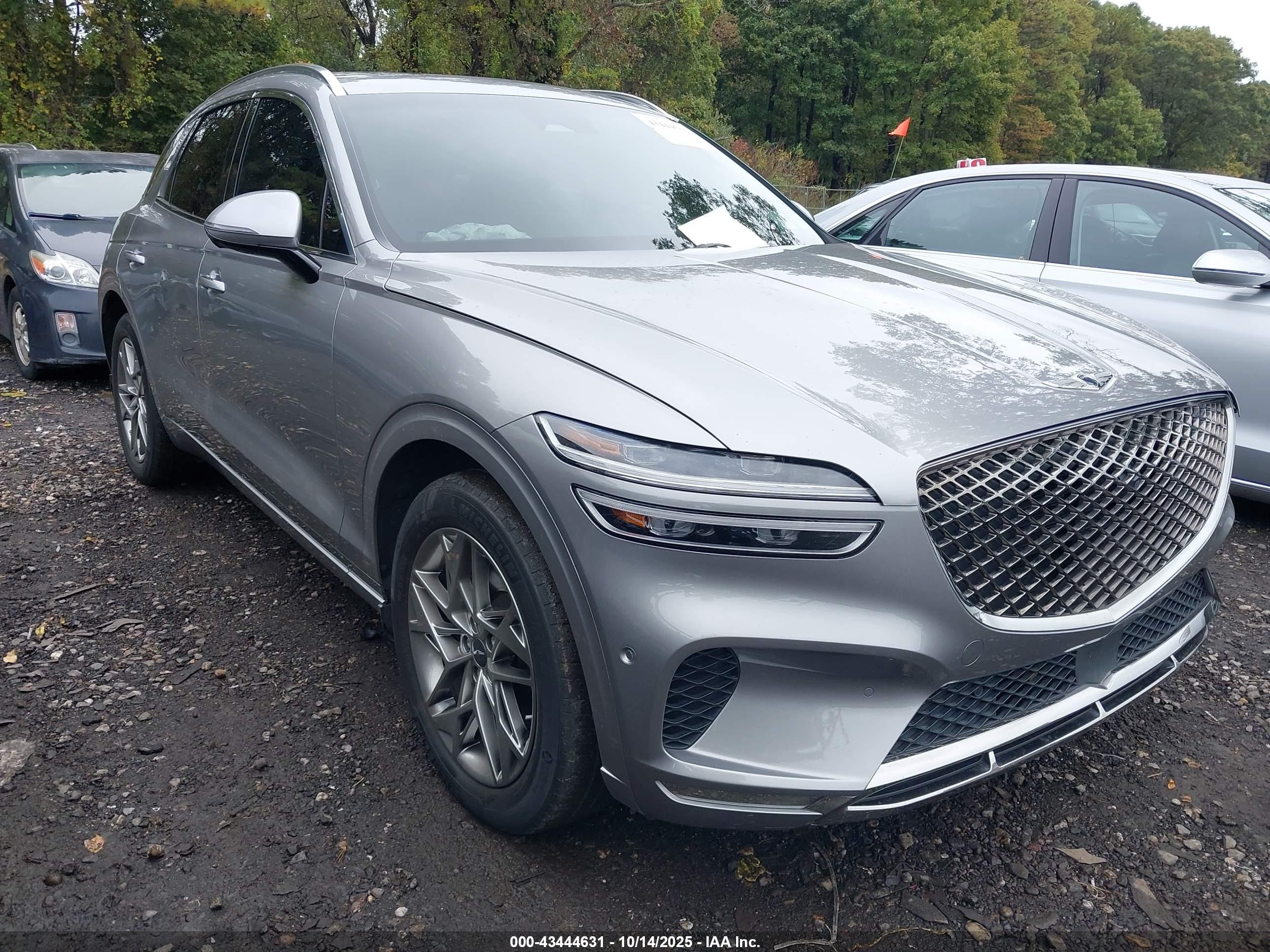 2022 Genesis GV70 2.5T, VIN KMUMADTB0NU069982 — Undercarriage