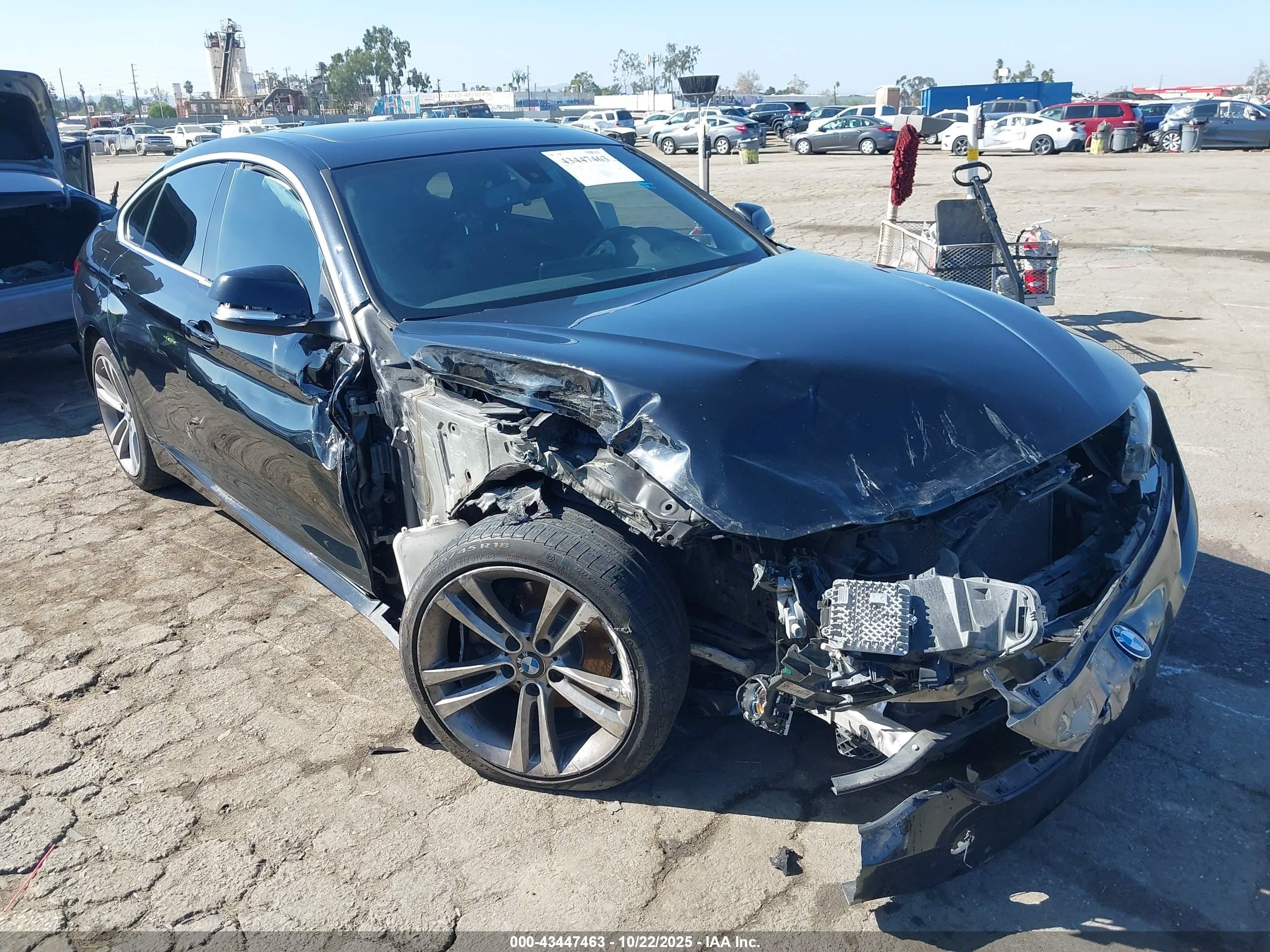 2018 BMW 4 Series 430i, VIN WBA4J1C50JBG76157 — Front end