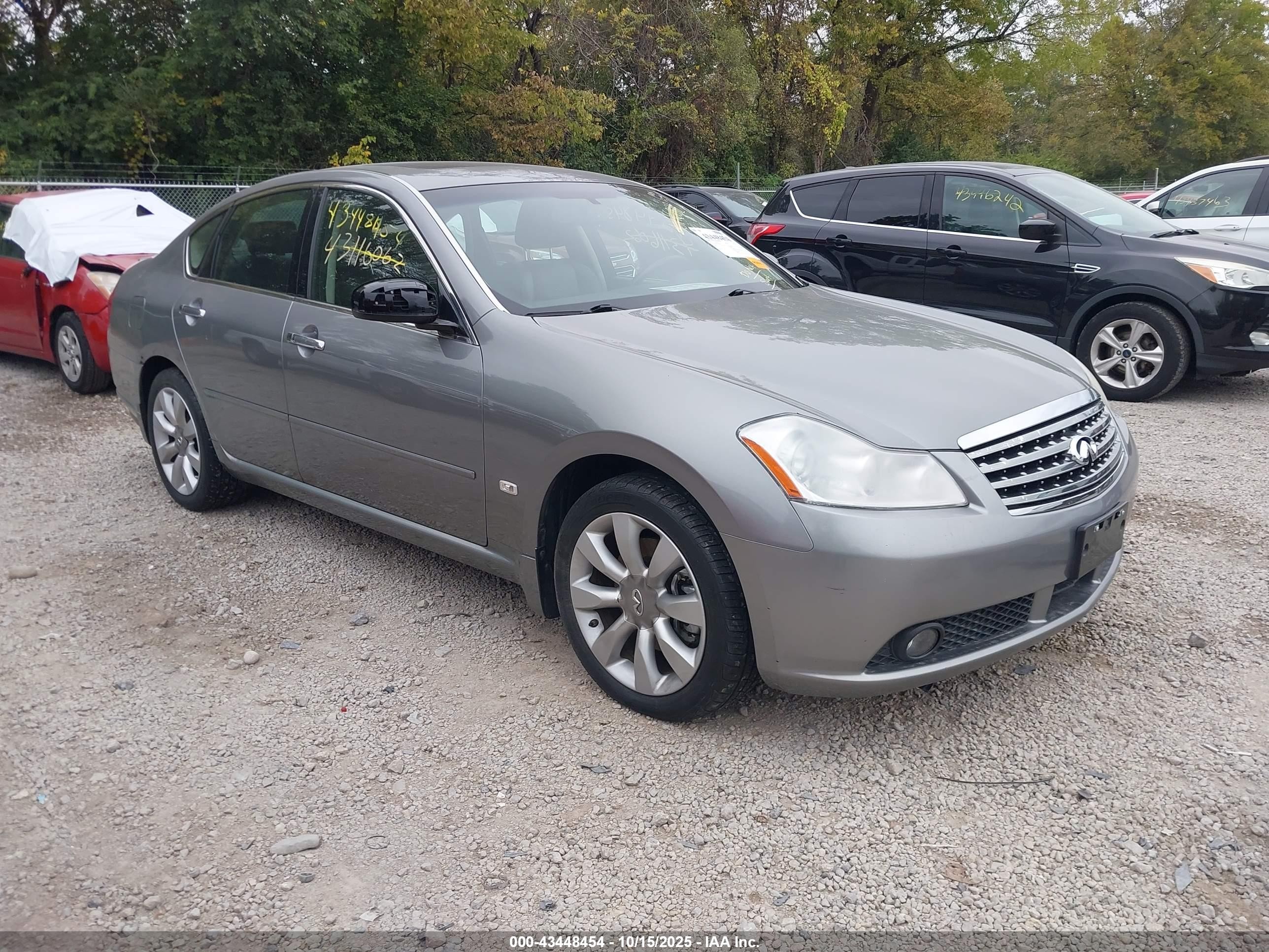 2007 Infiniti M x, VIN JNKAY01F77M460161 — Engine fire