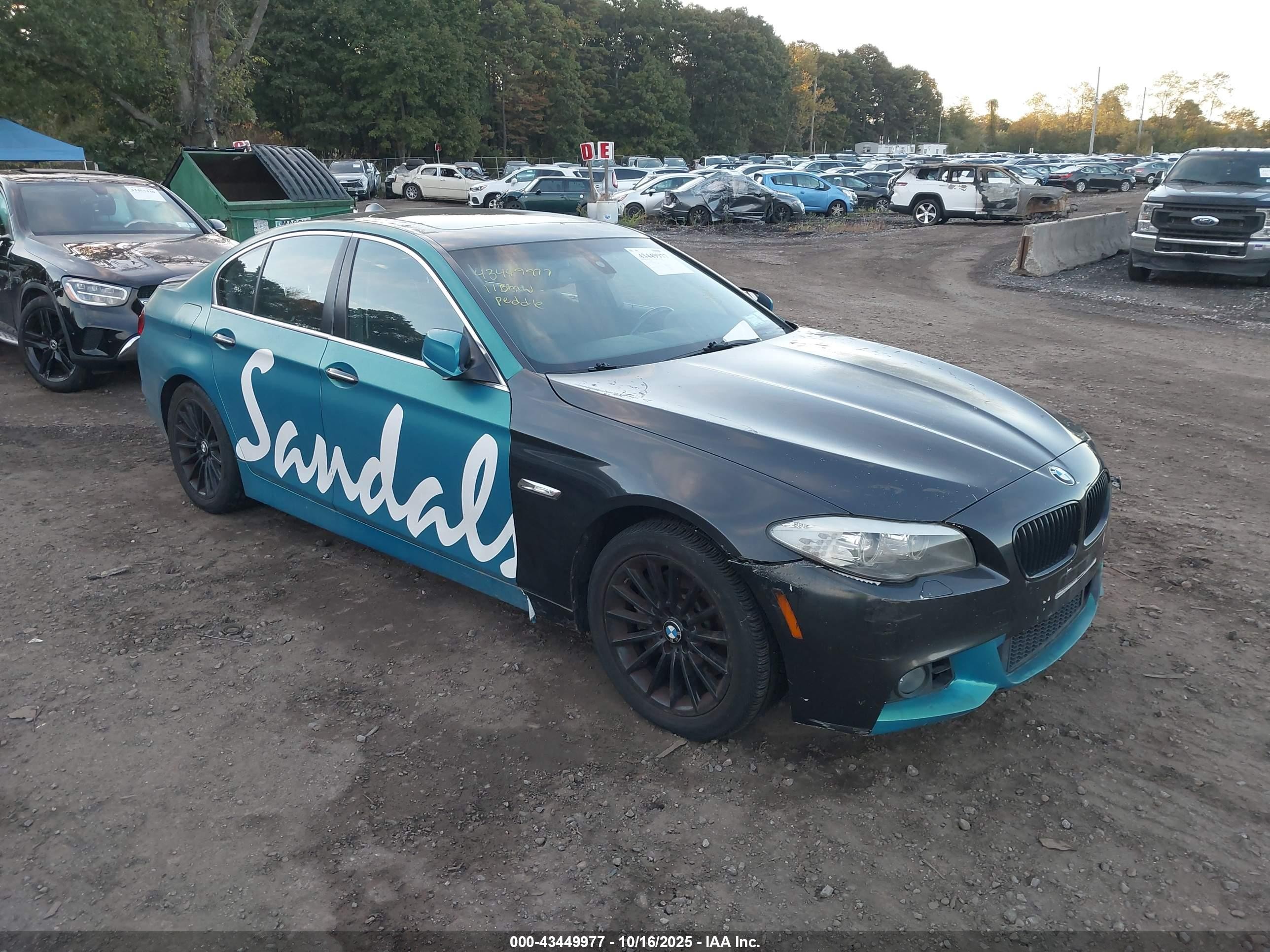 2011 BMW 5 Series 535i xDrive, VIN WBAFU7C50BC871381 — Auction photo