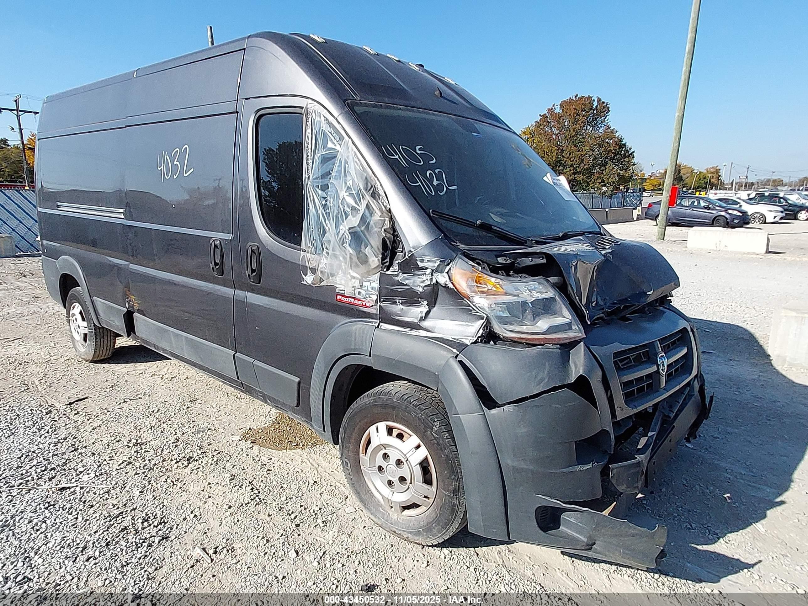 2015 Ram ProMaster Cargo, VIN 3C6TRVDGXFE501833 — По всему кузову