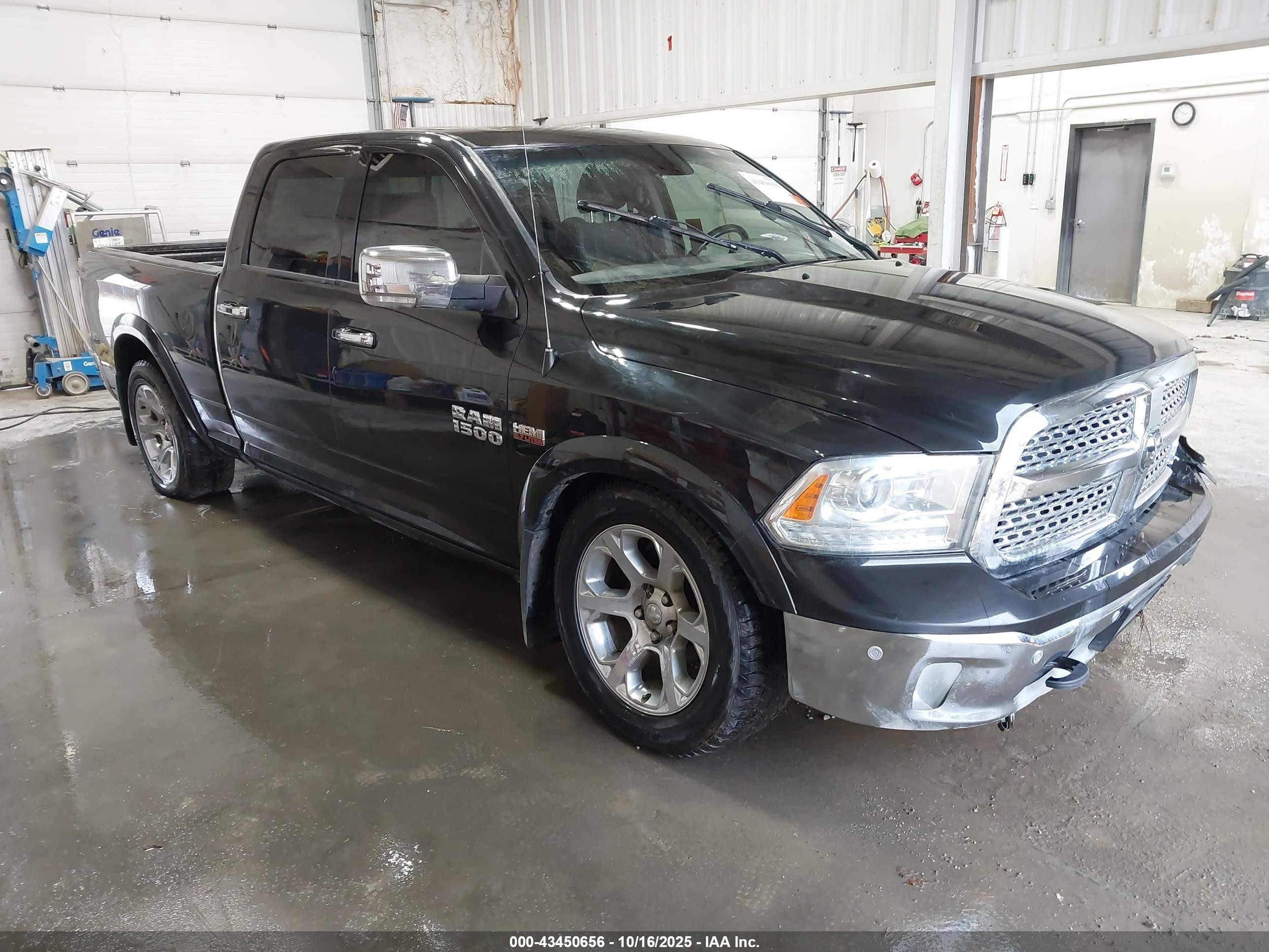2017 Ram 1500 Laramie, VIN 1C6RR7VT9HS634293 — Fresh water flood