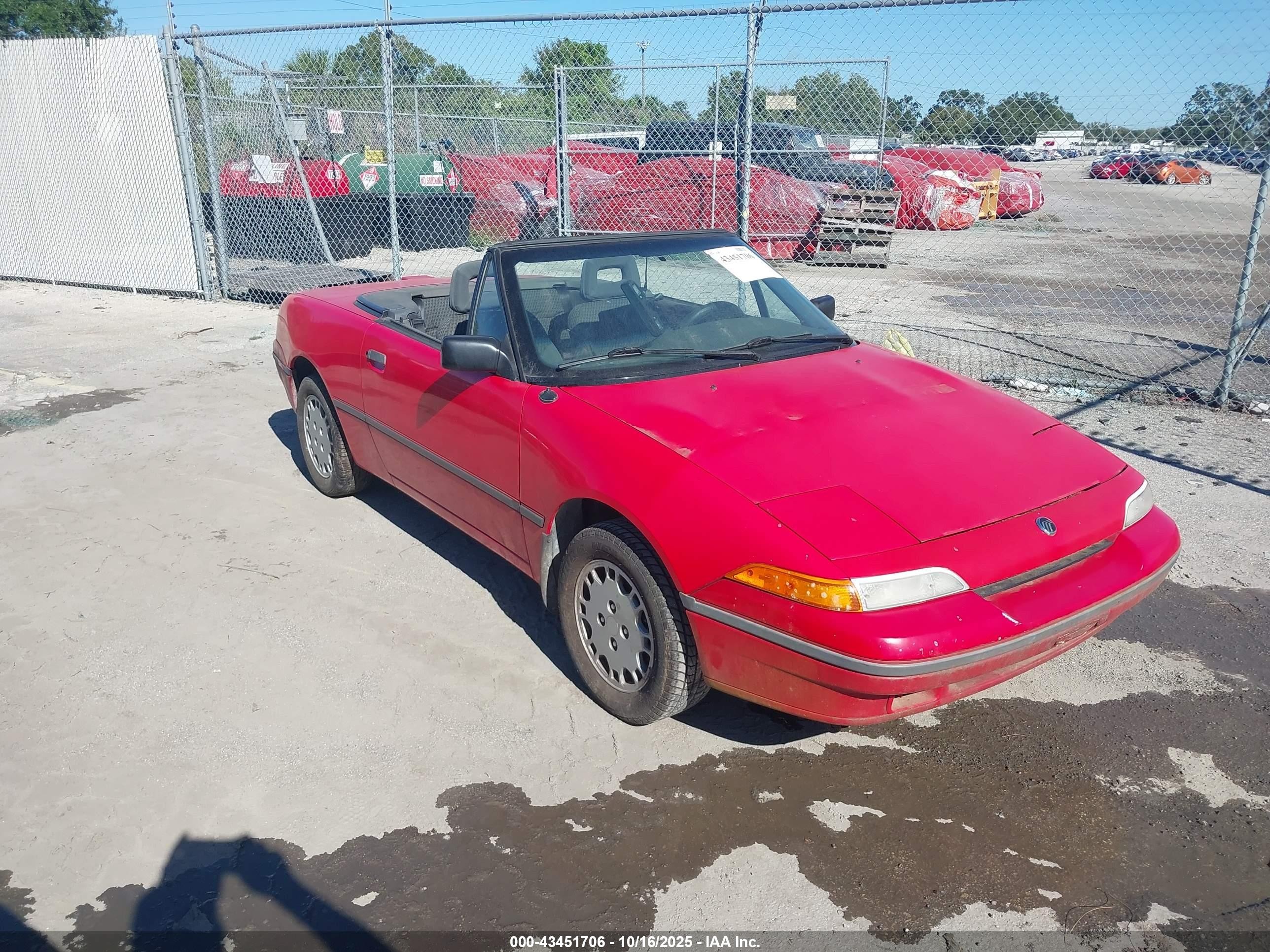 1993 Mercury Capri, VIN 6MPCT01Z3P8645781 — Mechanical