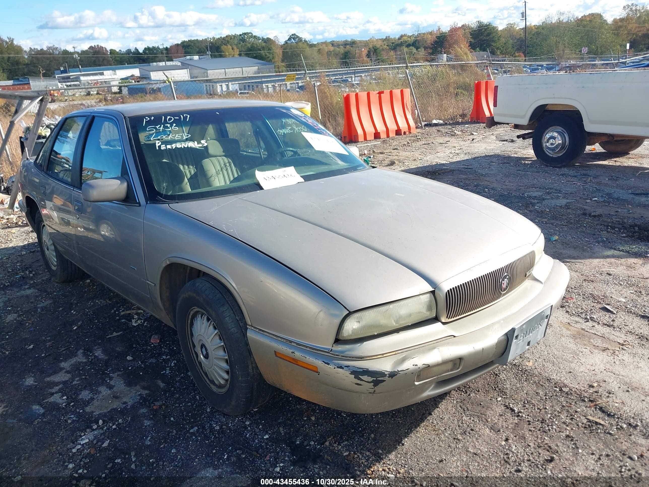 1996 Buick Regal Custom, VIN 2G4WB52K6T1427252 — Normal wear