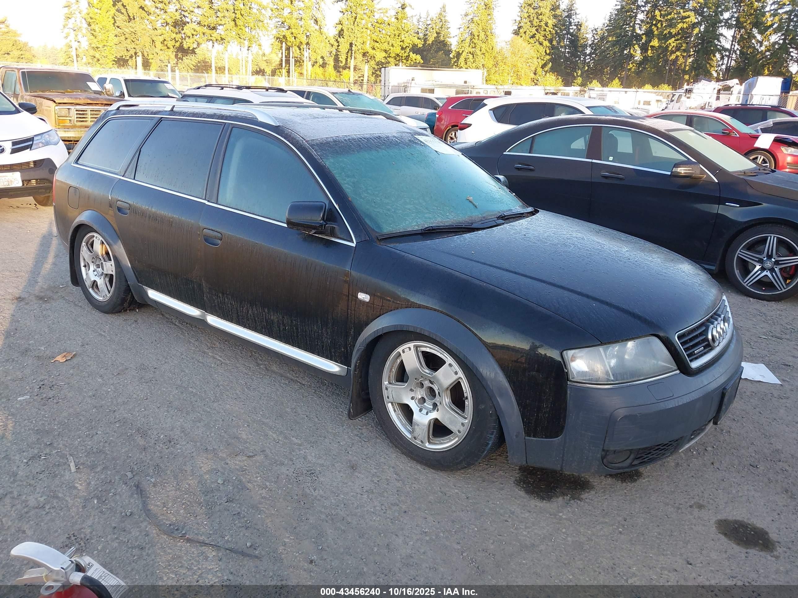 2004 Audi allroad A6 V8, VIN WA1YD64B74N063590 — Перед