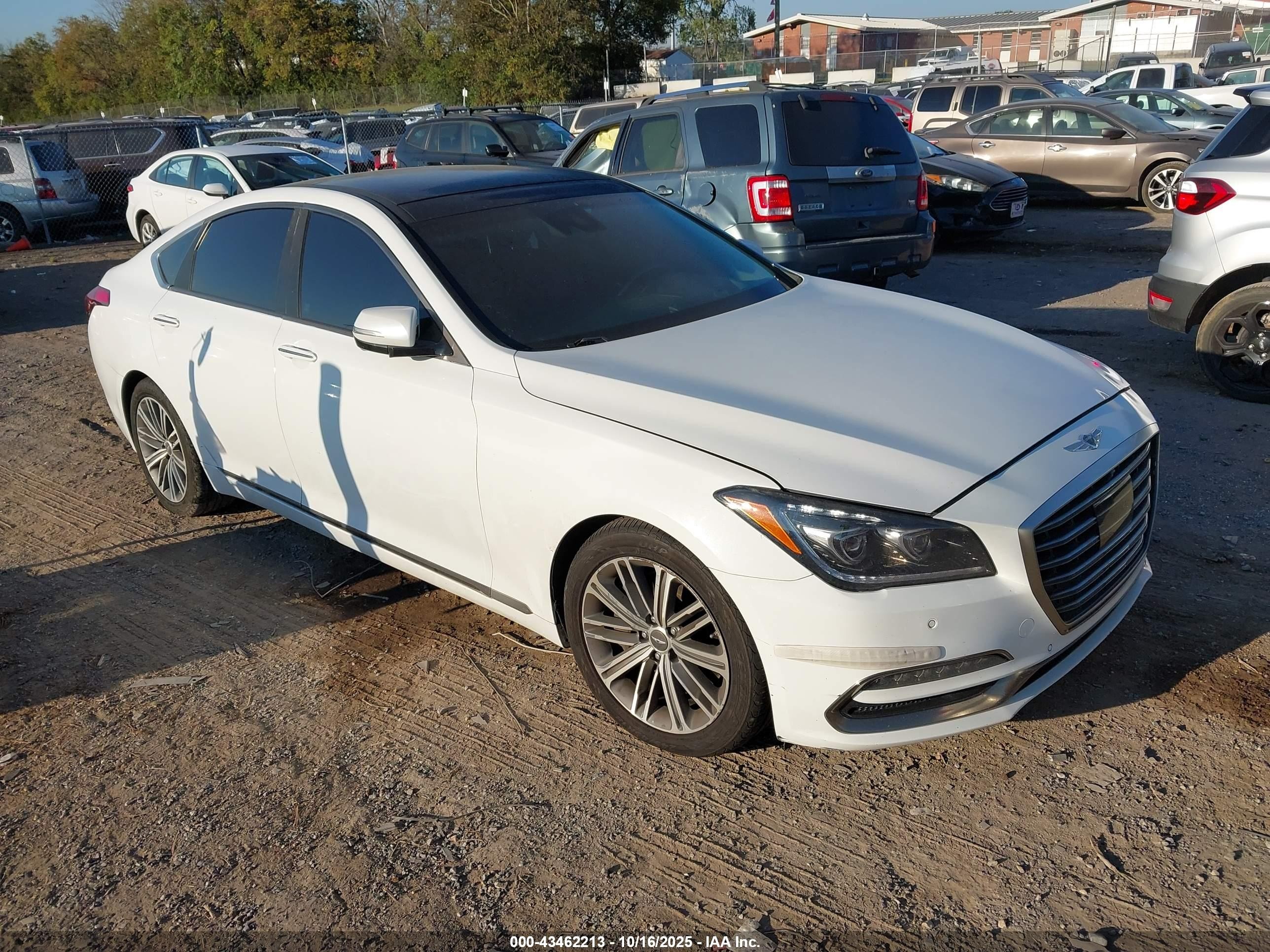 2020 Genesis G80 3.8L, VIN KMTFN4JE4LU334950 — Not stated