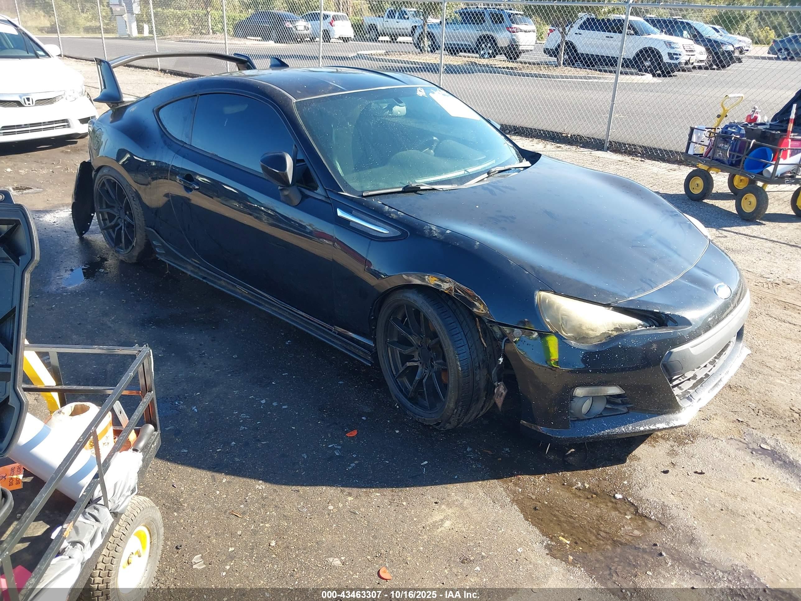 2015 Subaru BRZ Limited, VIN JF1ZCAC18F9601563 — Front end