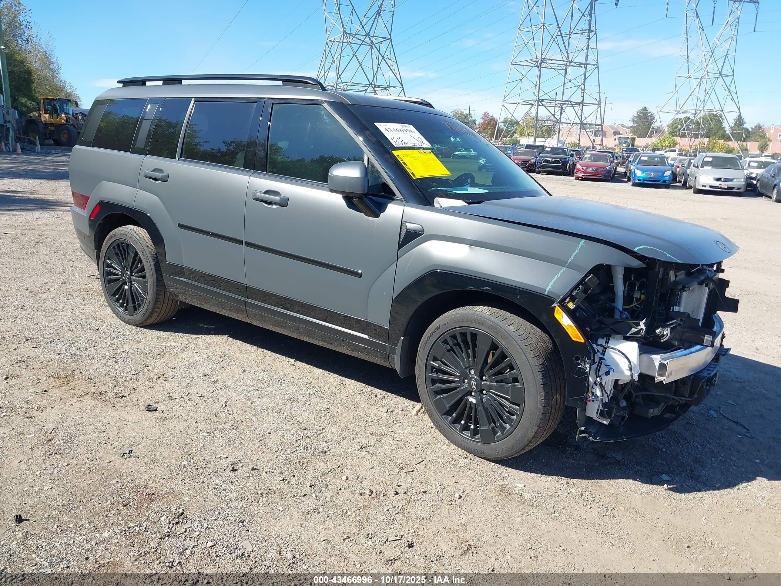 2025 Hyundai Santa Fe Calligraphy, VIN 5NMP5DG10SH024646 — Front end