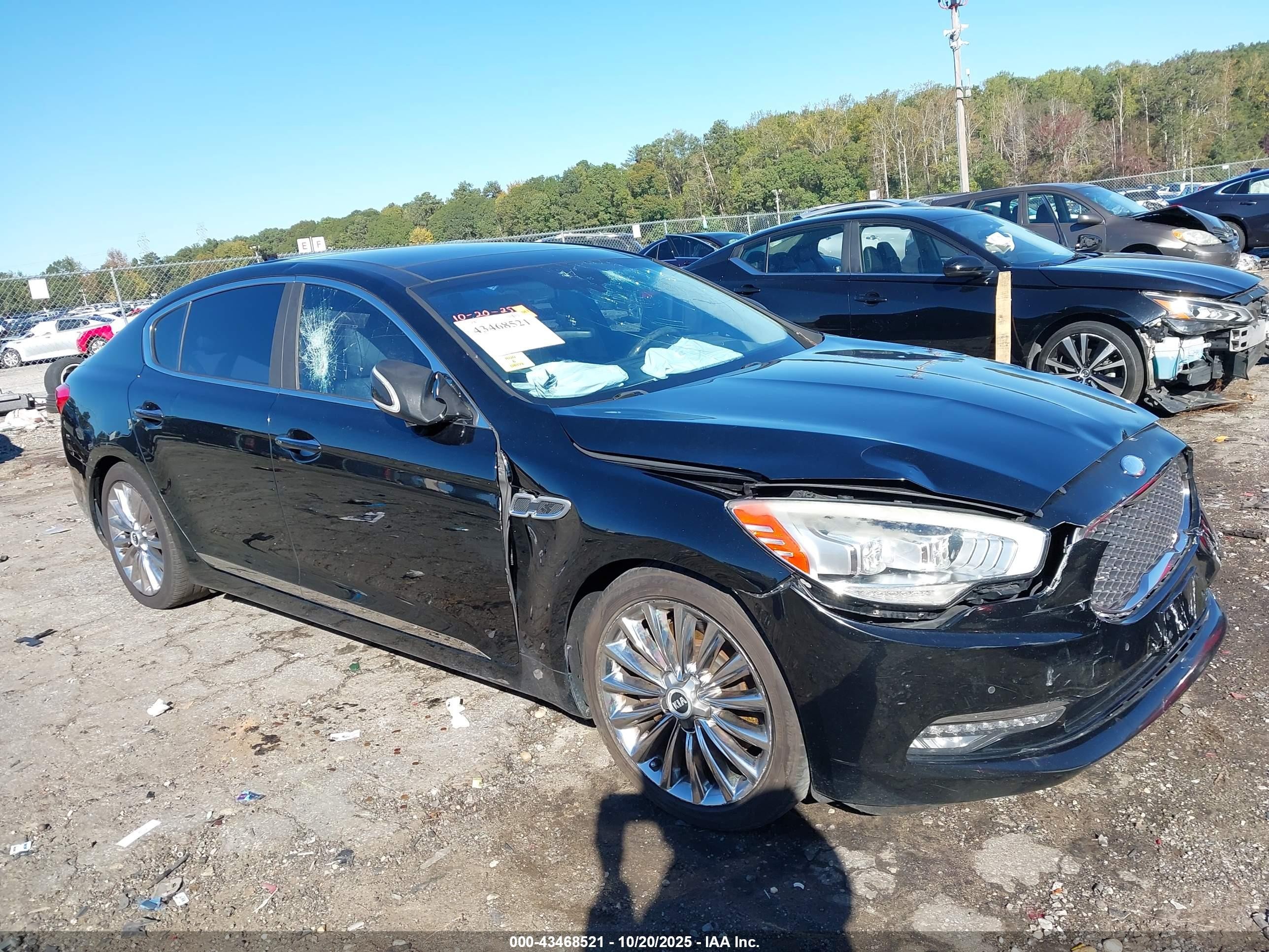 2015 Kia K900 Luxury, VIN KNALW4D46F6021633 — Auction photo