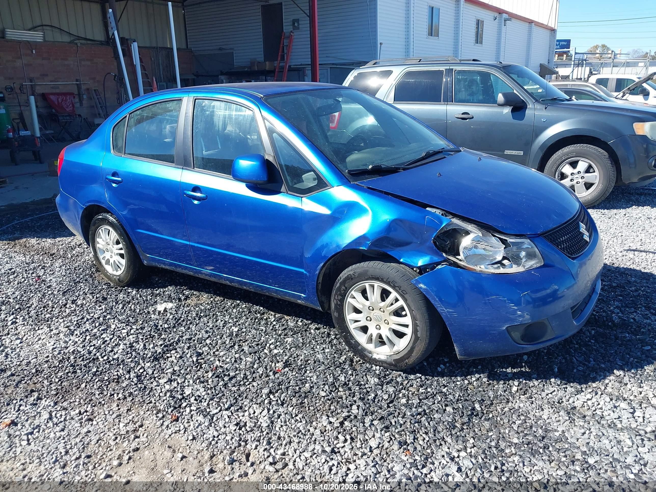 2013 Suzuki SX4 LE, VIN JS2YC5A32D6100271 — Front end