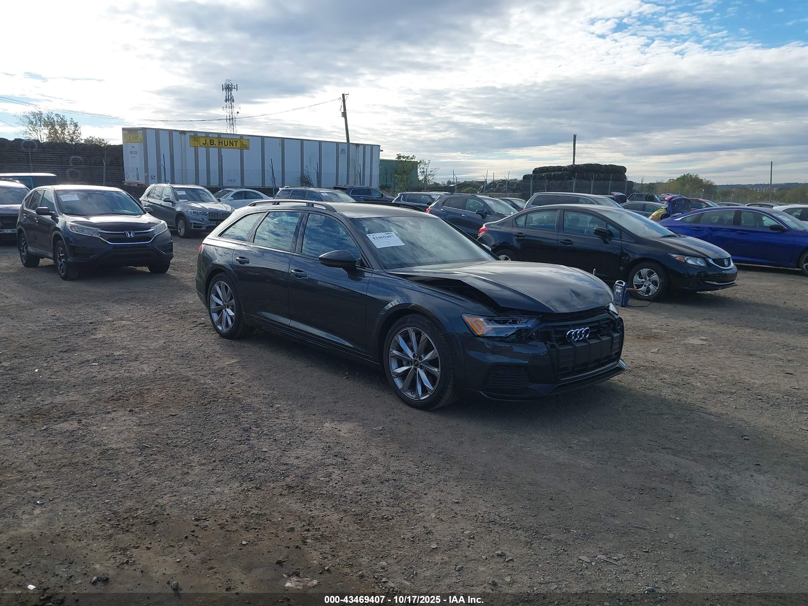2025 Audi A6 allroad Prestige, VIN WAU92BF21SN055632 — Front end