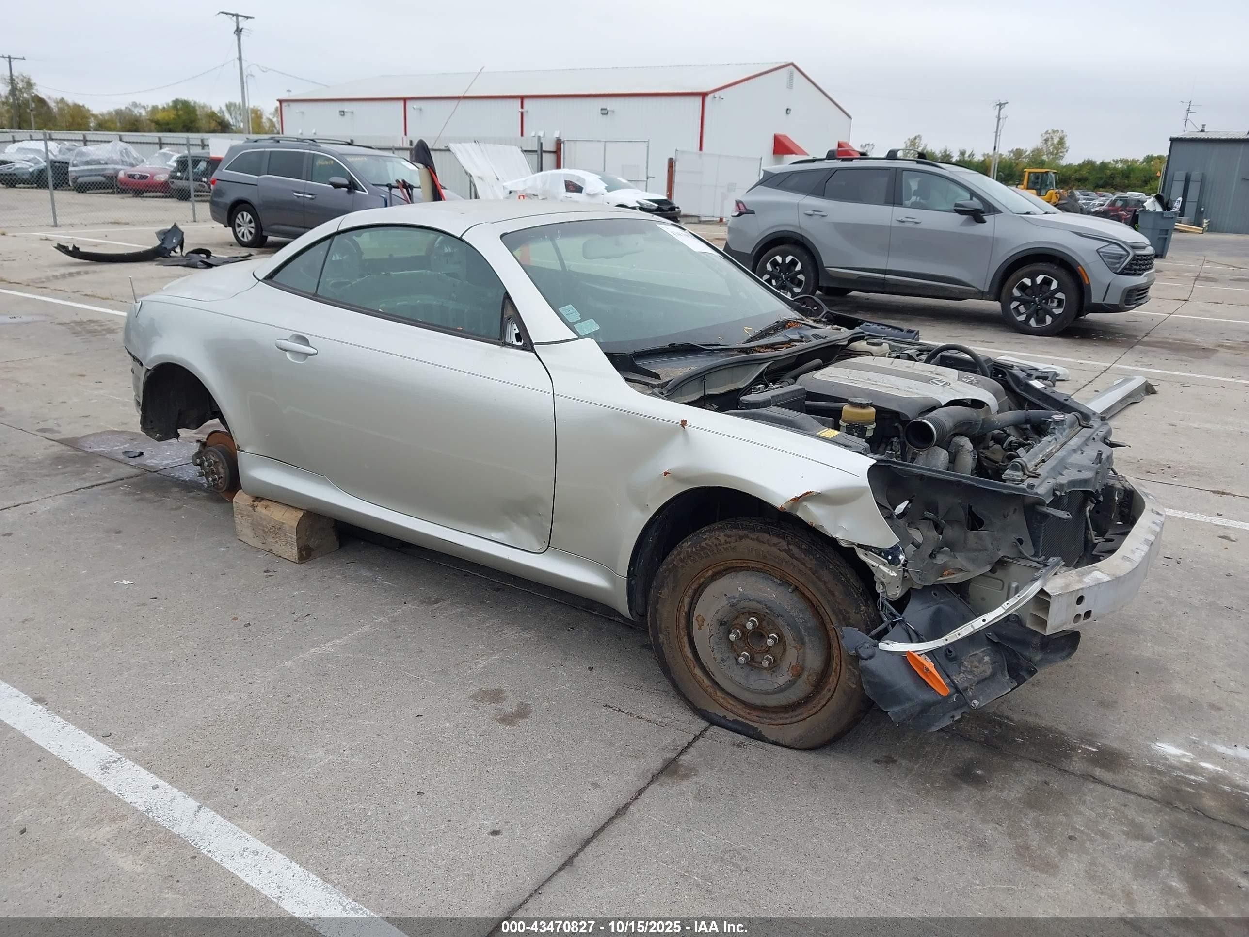 2004 Lexus SC 430, VIN JTHFN48Y540060941 — Stripped
