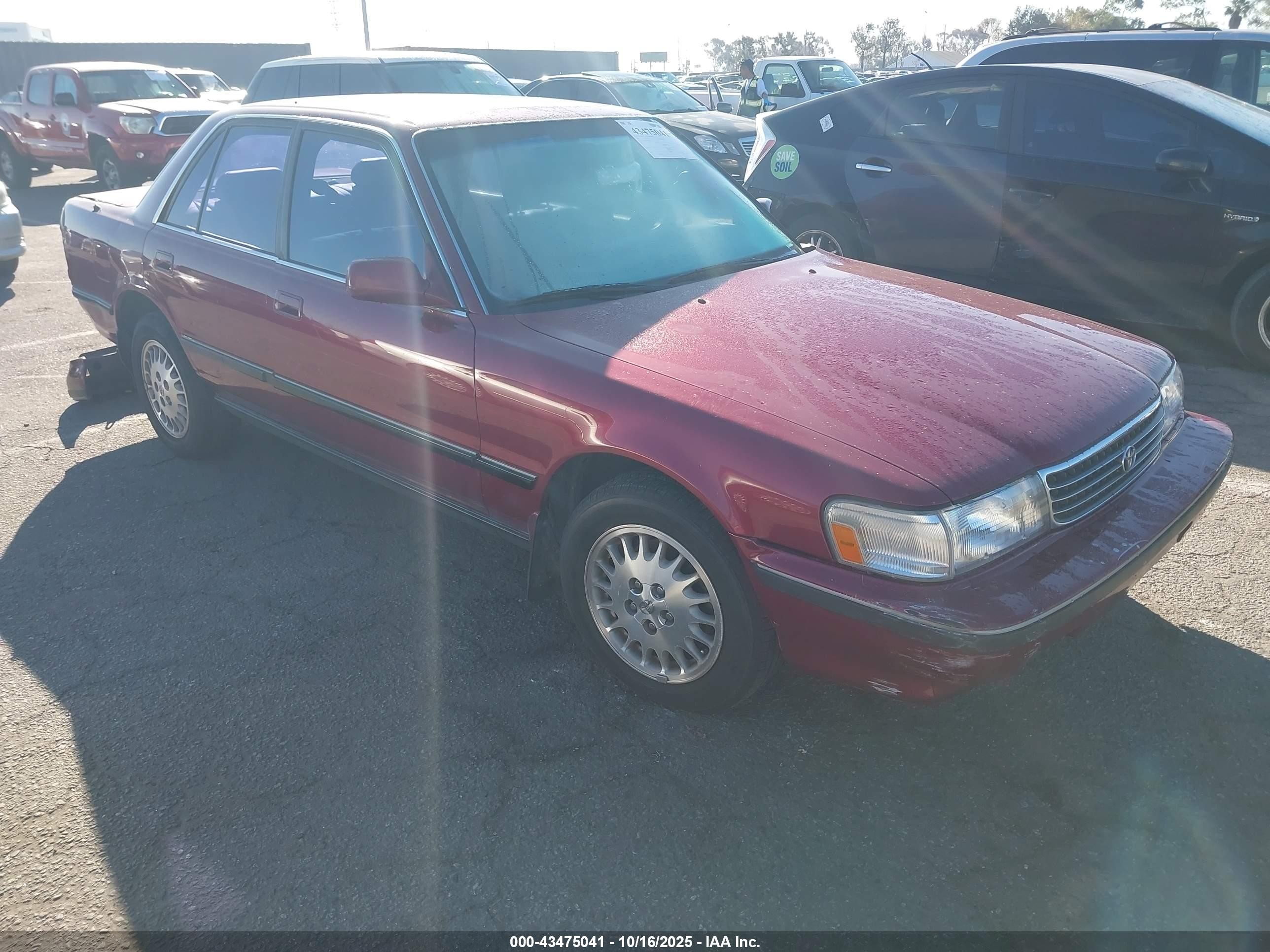 1991 Toyota Cressida, VIN JT2MX83E6M0071754 — Rear end