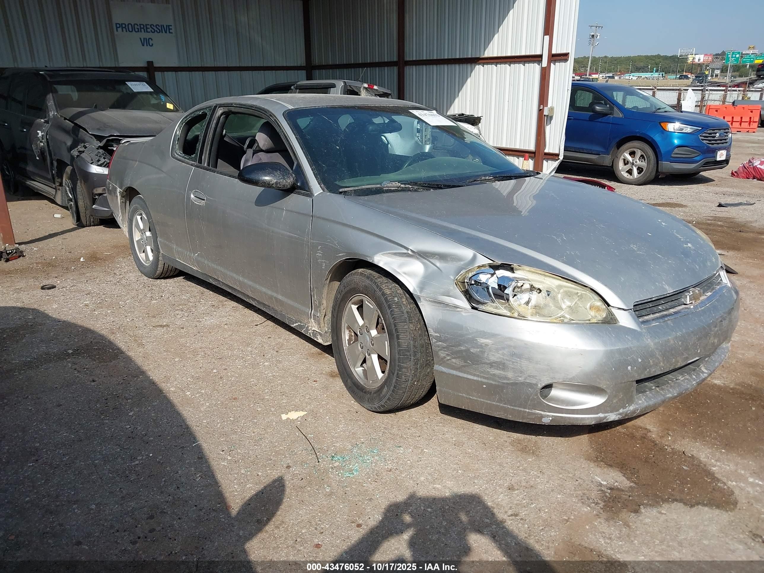 2006 Chevrolet Monte Carlo LT 3.5L, VIN 2G1WM15K769242242 — Front end