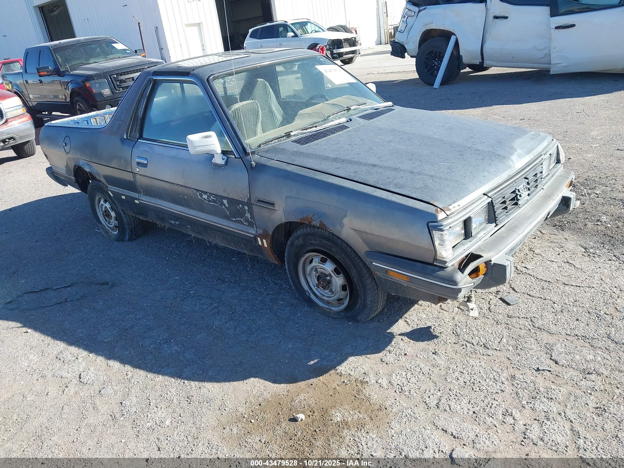 1987 Subaru Brat, VIN JF3AU53B4HE500905 — Side