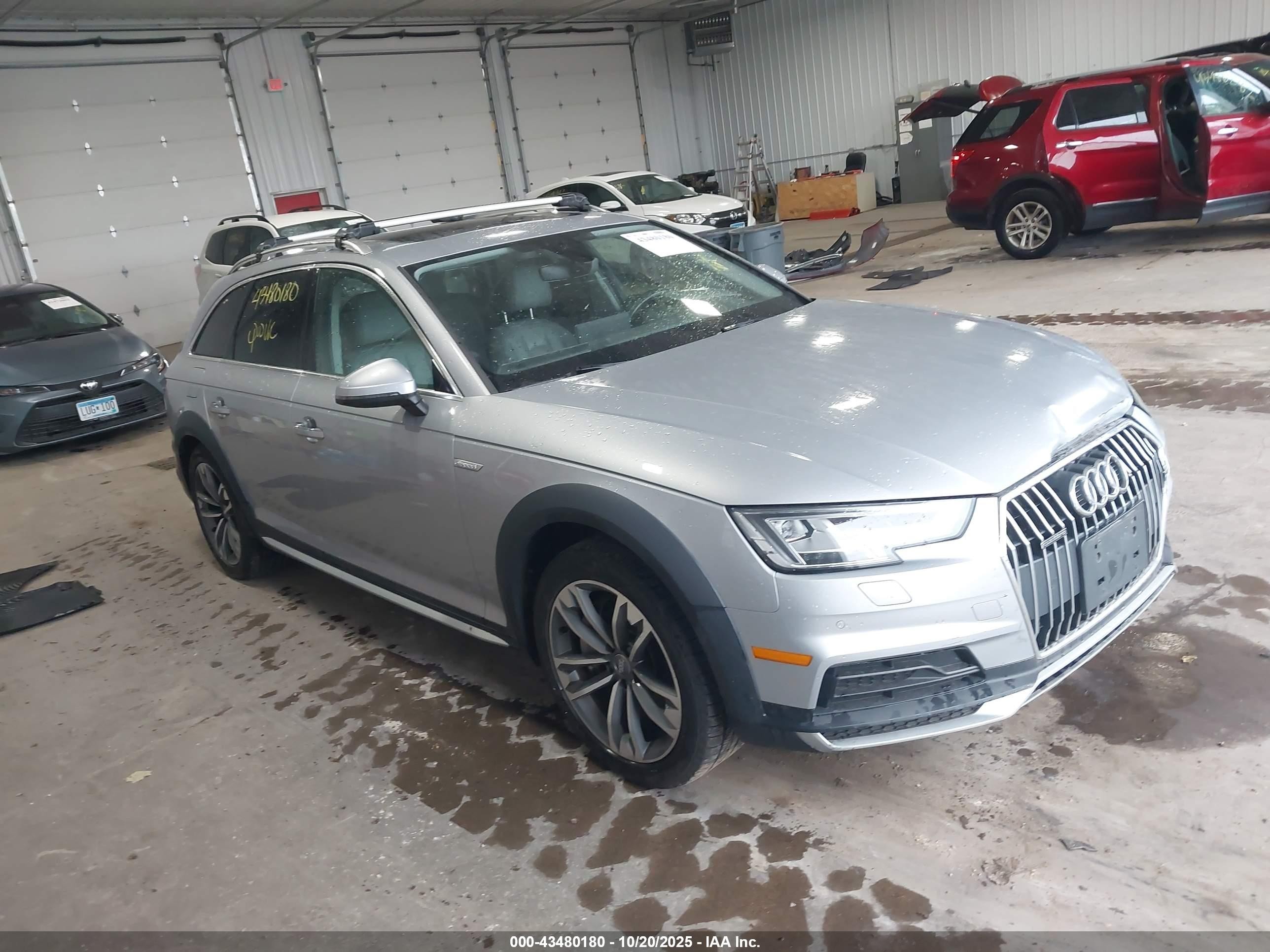 2018 Audi allroad A4 Premium Plus, VIN WA18NBF4XJA067771 — Rear end