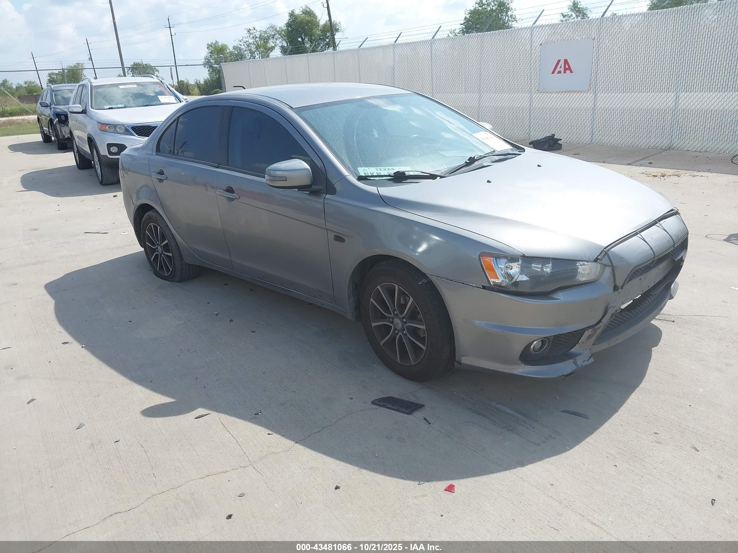 2017 Mitsubishi Lancer ES, VIN JA32U2FU4HU013808 — Repossession