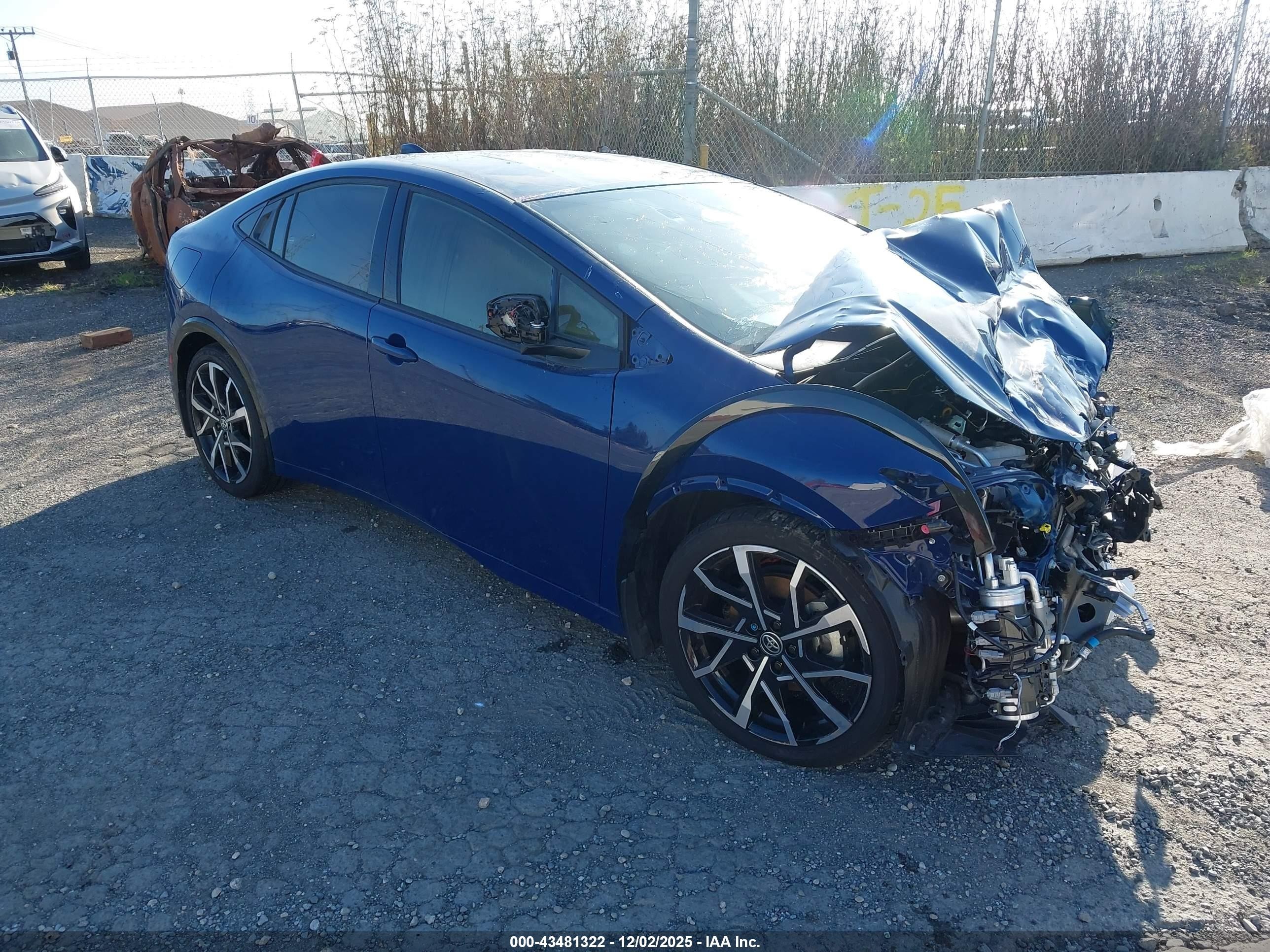 2025 Toyota Prius SE, VIN JTDACACU9S3040420 — All over