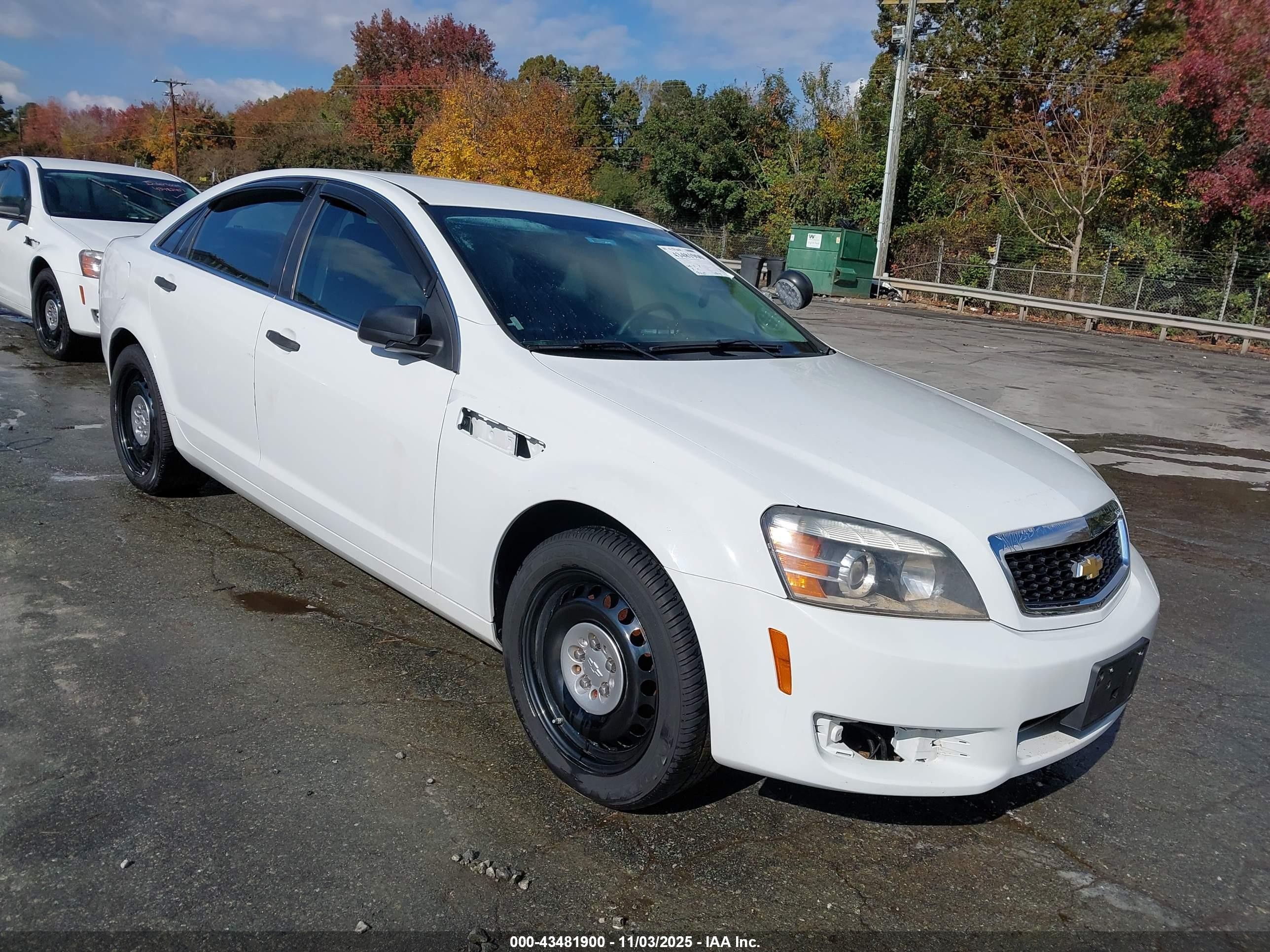 2017 Chevrolet Caprice Police Police, VIN 6G3NS5U34HL306214 — Water / flood