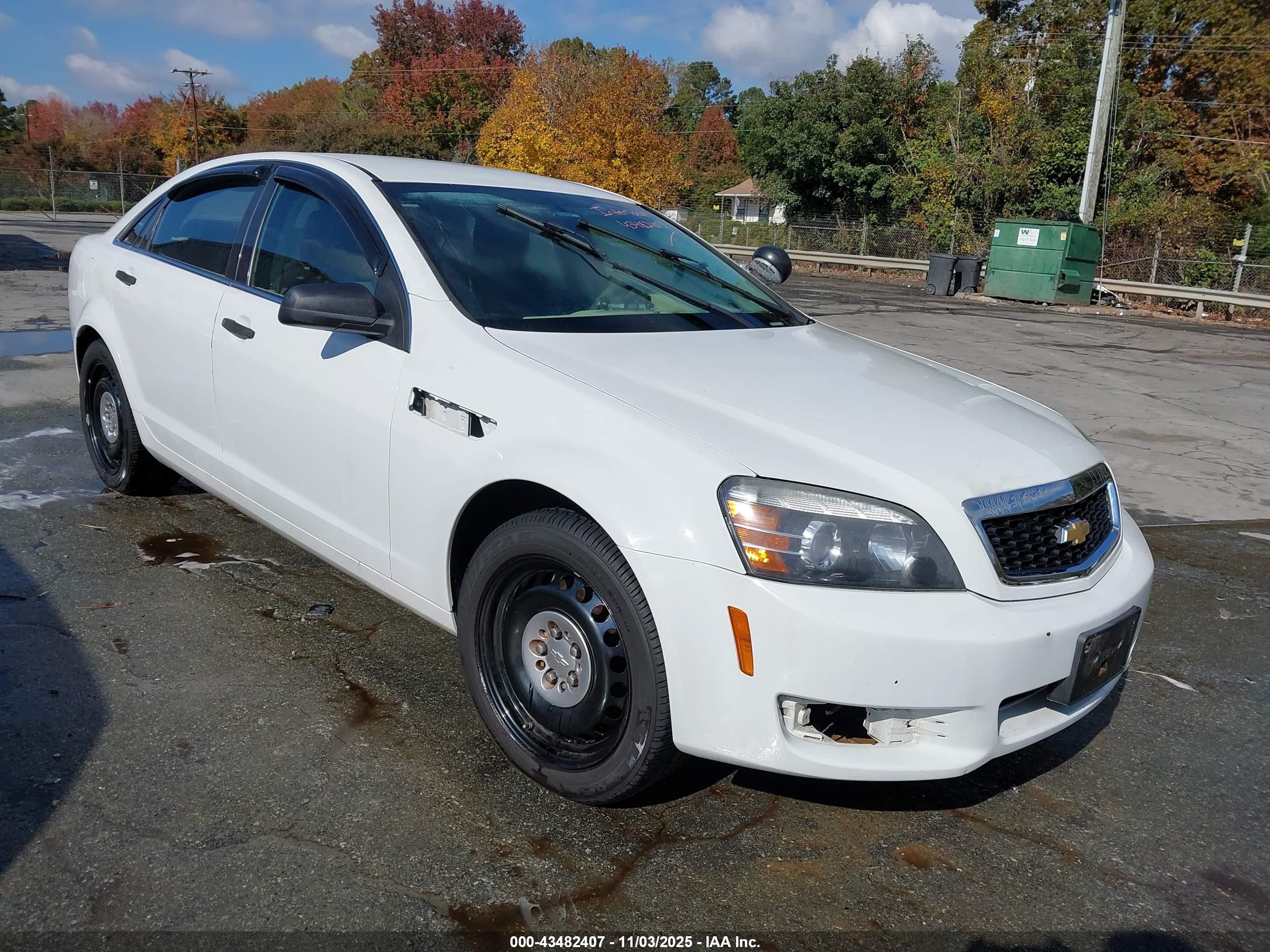 2017 Chevrolet Caprice Police Police, VIN 6G3NS5U30HL306212 — Water / flood