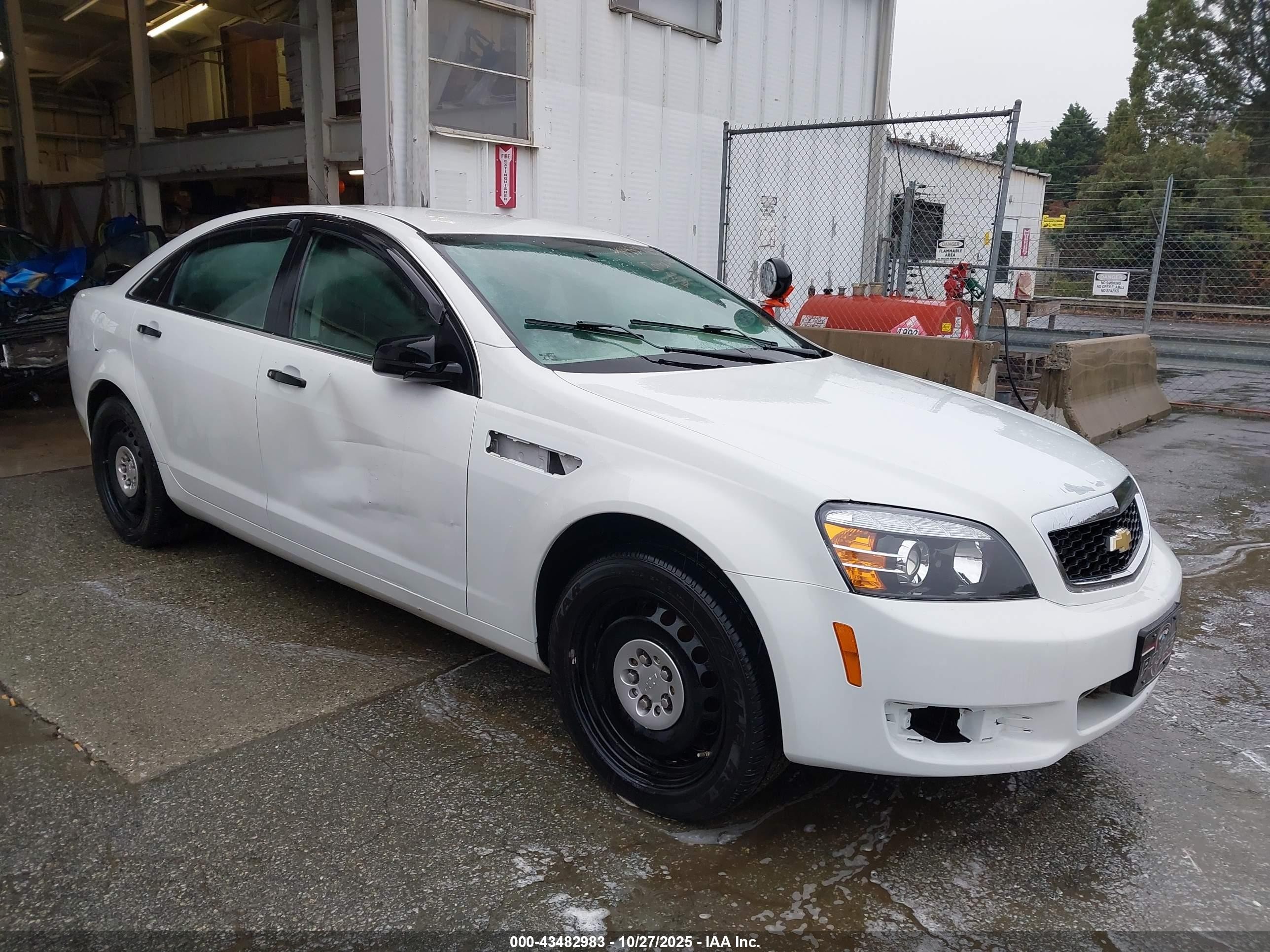 2017 Chevrolet Caprice Police Police, VIN 6G3NS5U34HL305208 — Water / flood