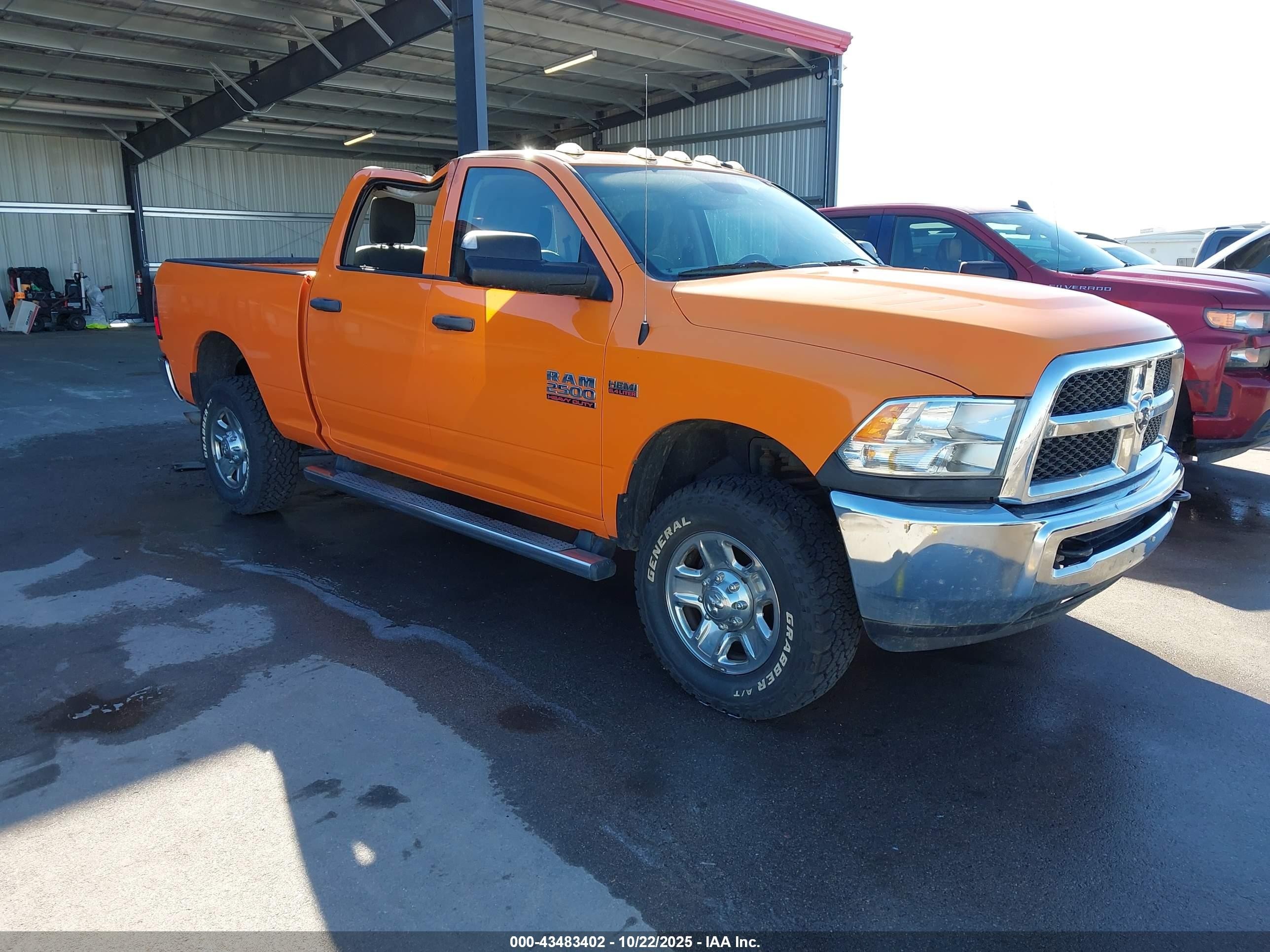 2015 Ram 2500 Tradesman, VIN 3C6UR5CJ6FG552185 — Стихия