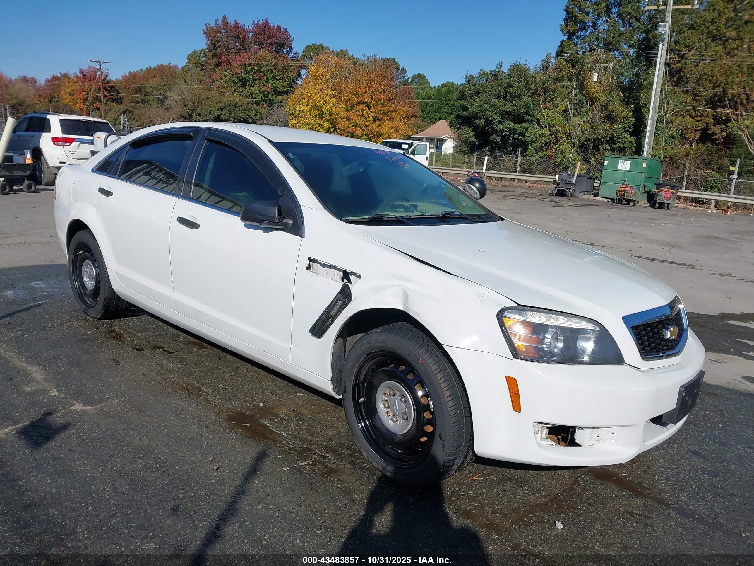 2017 Chevrolet Caprice Police Police, VIN 6G3NS5U37HL306210 — Water / flood