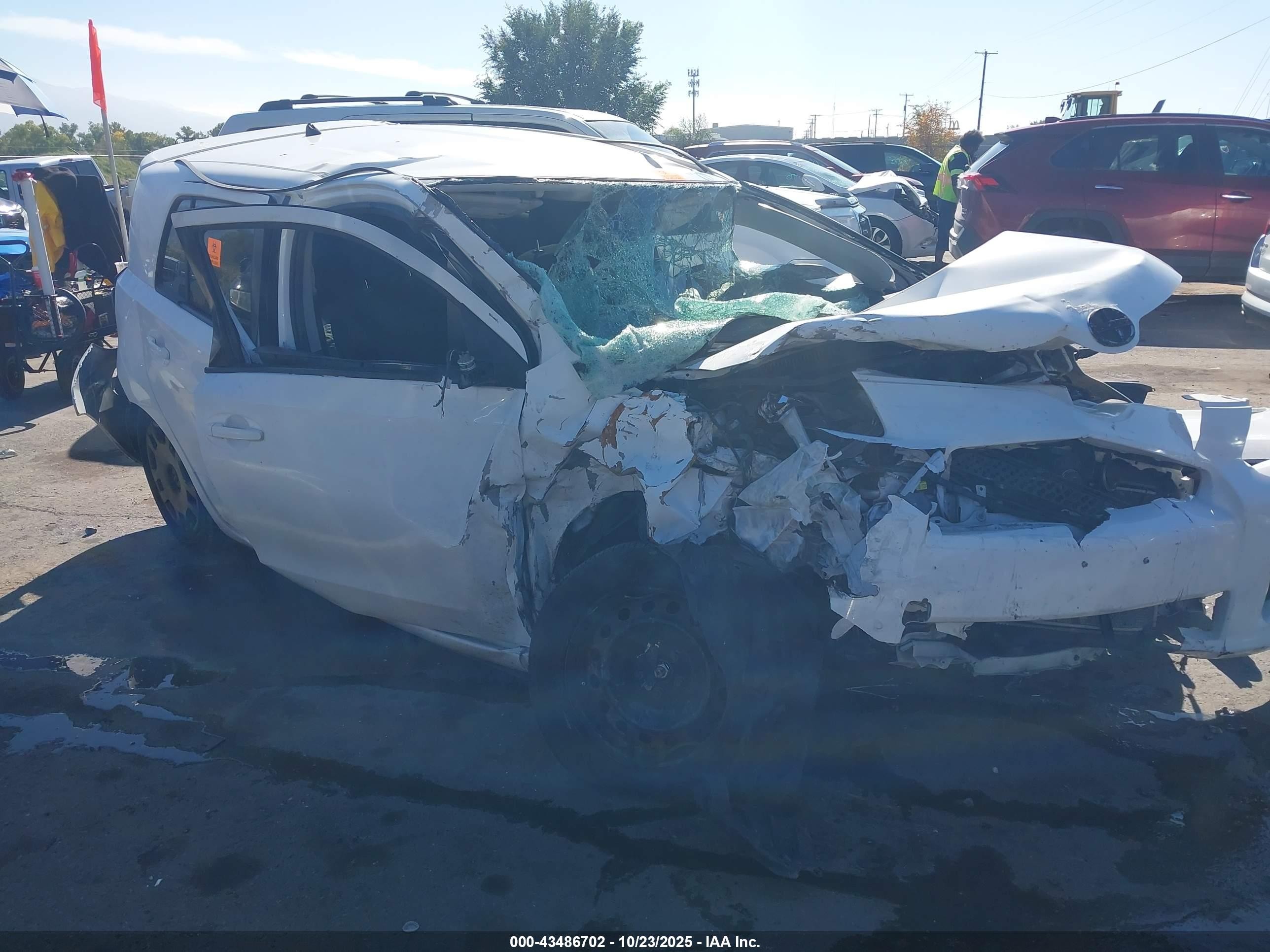 2010 Scion xD, VIN JTKKU4B44AJ053213 — All over