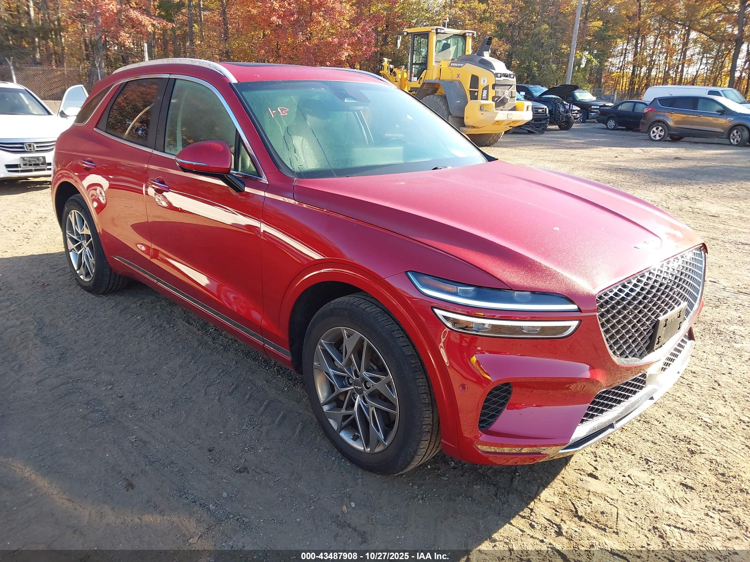 2023 Genesis GV70 2.5T, VIN KMUMADTB2PU138058 — Rear end