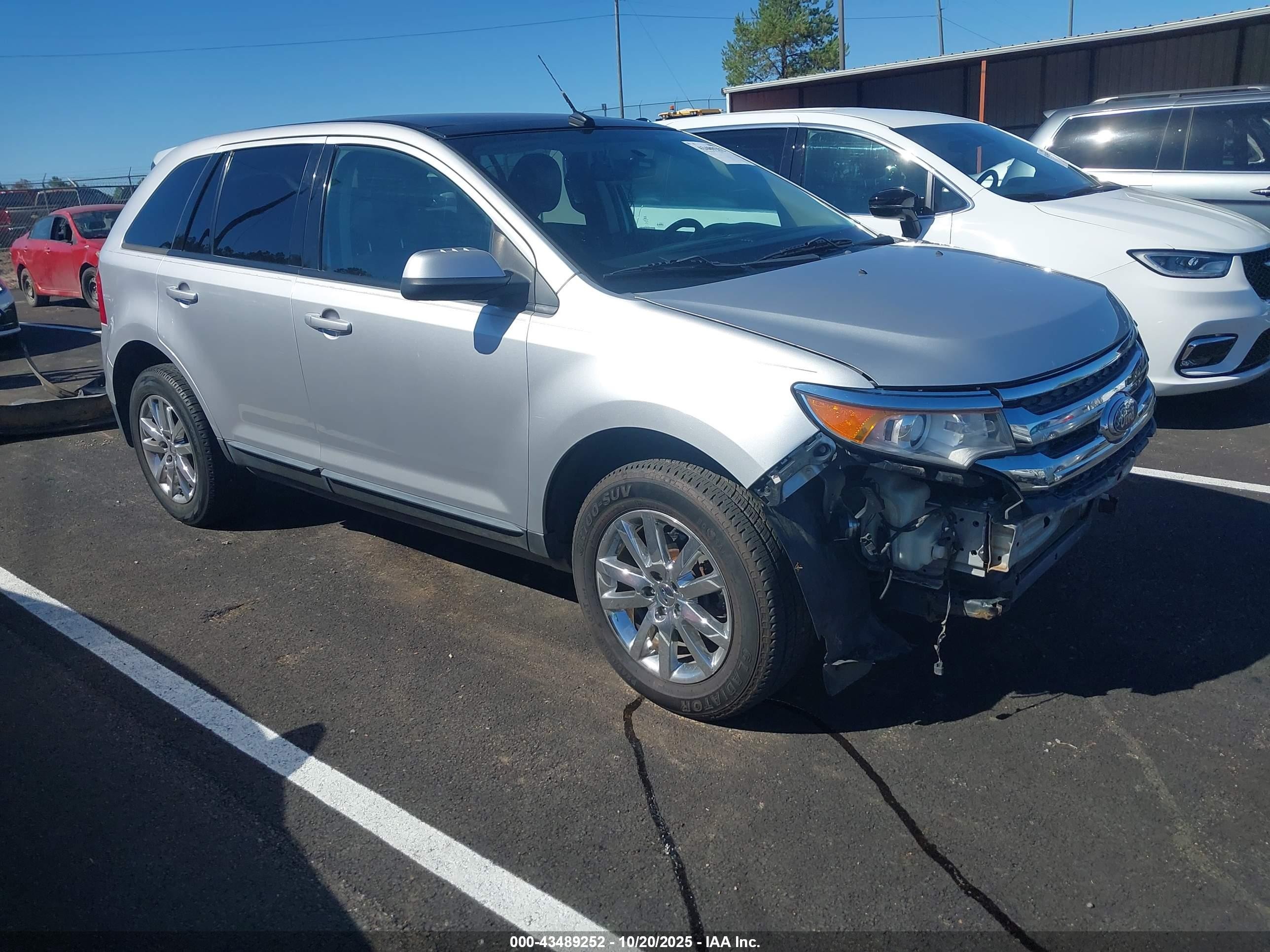 2013 Ford Edge SEL, VIN 2FMDK3JC8DBC33730 — Front end