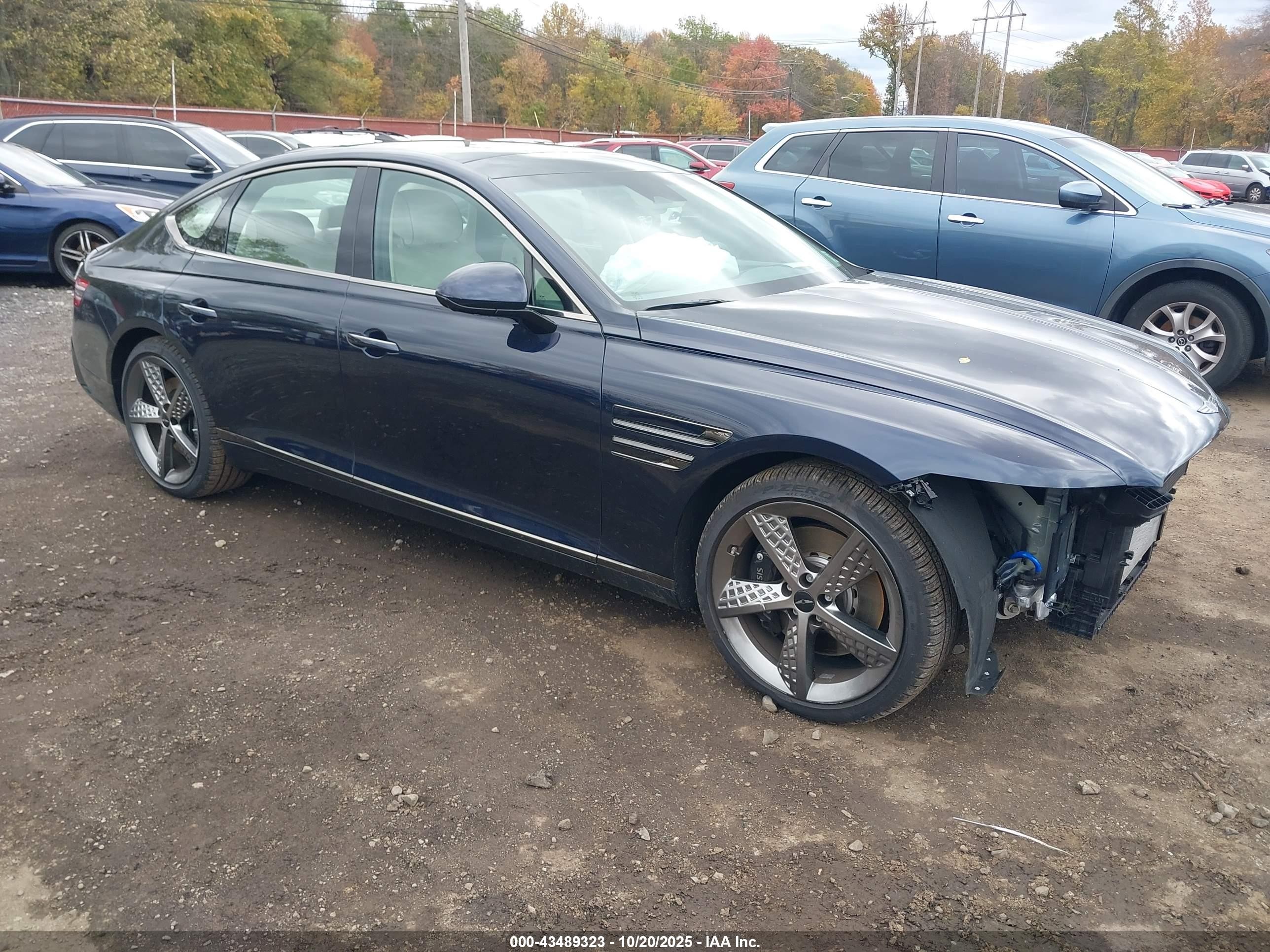 2025 Genesis G80 3.5T Sport Prestige, VIN KMTGG4SD0SU282980 — Front end