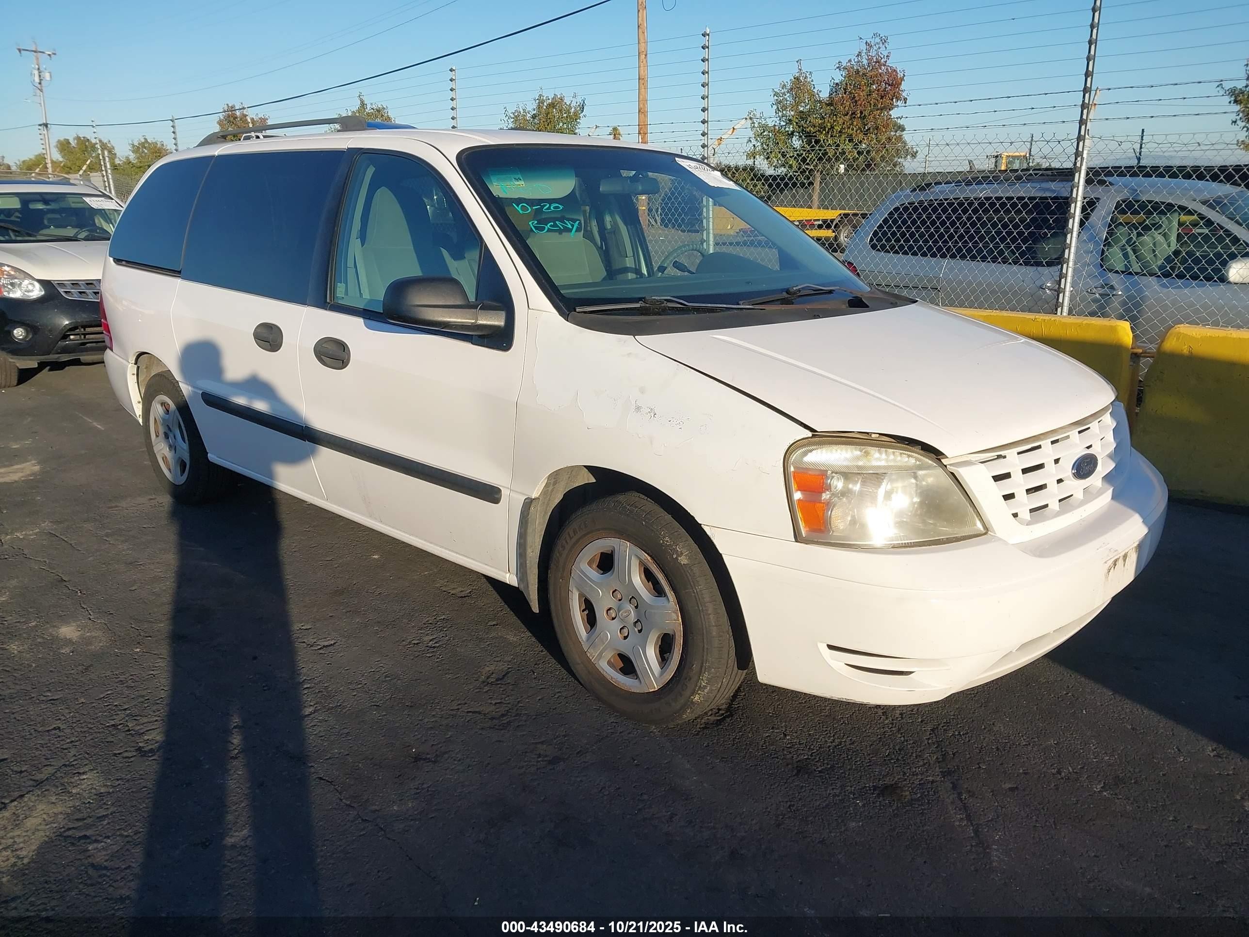 2007 Ford Freestar SE, VIN 2FMZA51637BA09509 — Normal wear