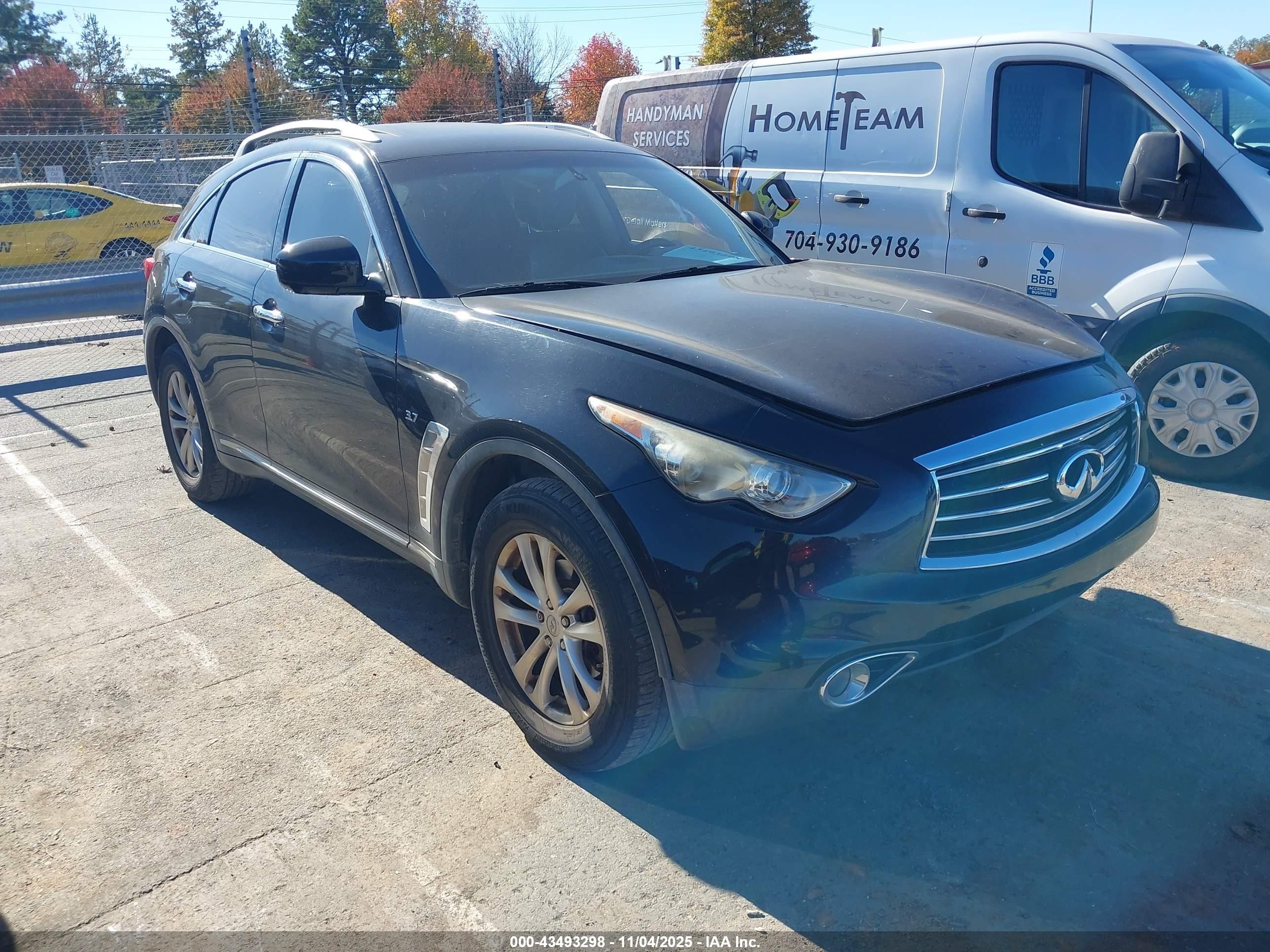2015 Infiniti QX70, VIN JN8CS1MWXFM483319 — Electrical