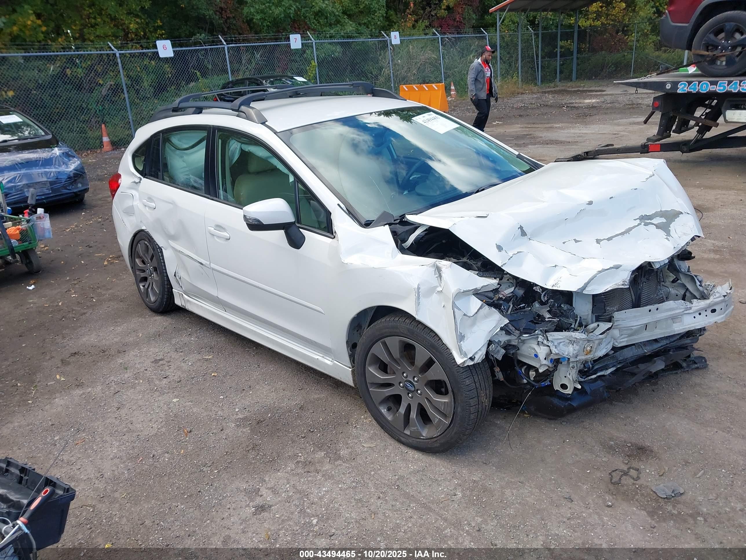 2015 Subaru Impreza Special Sports Limited, VIN JF1GPAV69F8209167 — Front end