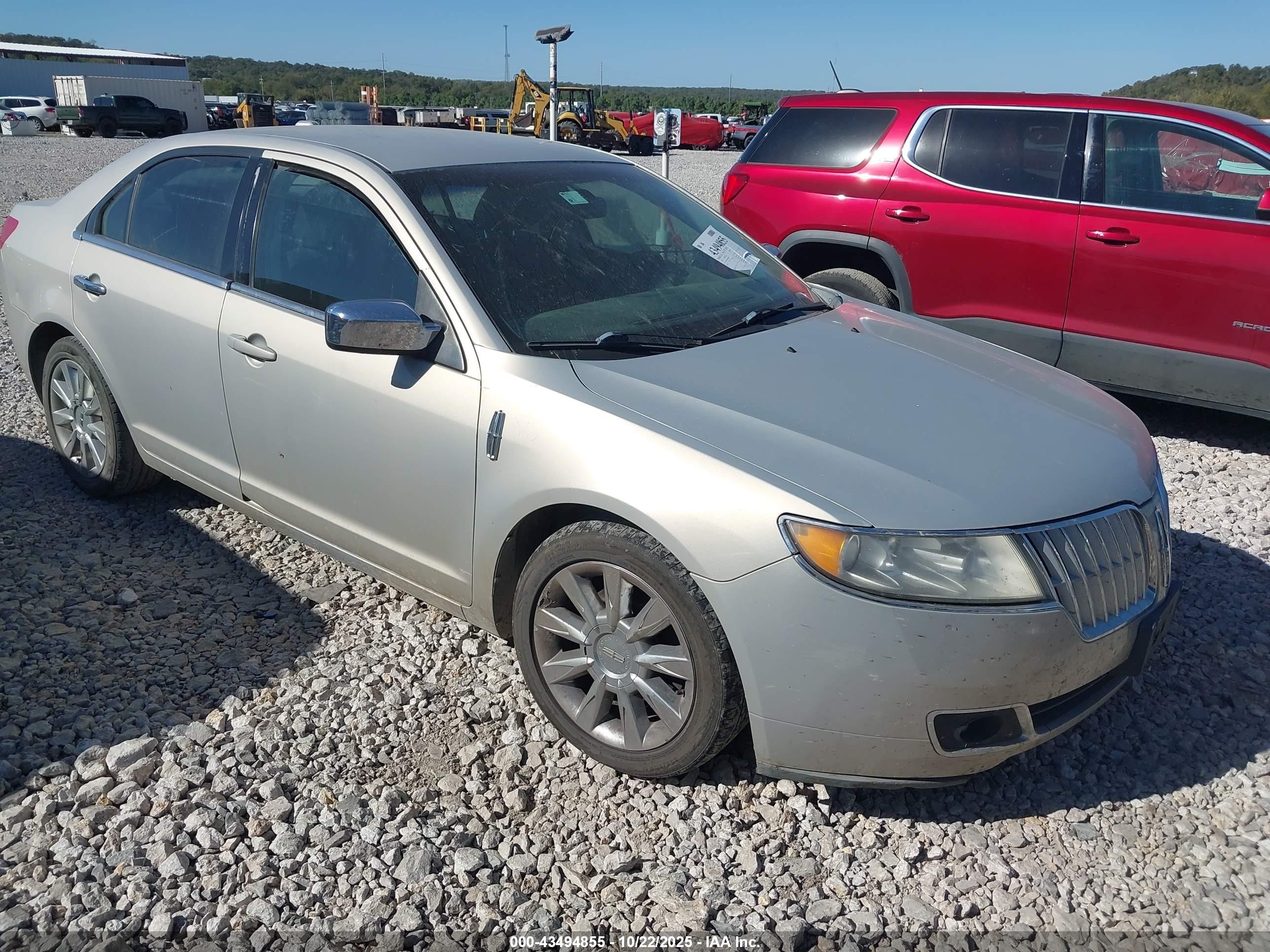 2010 Lincoln MKZ, VIN 3LNHL2GC8AR619643 — Stripped