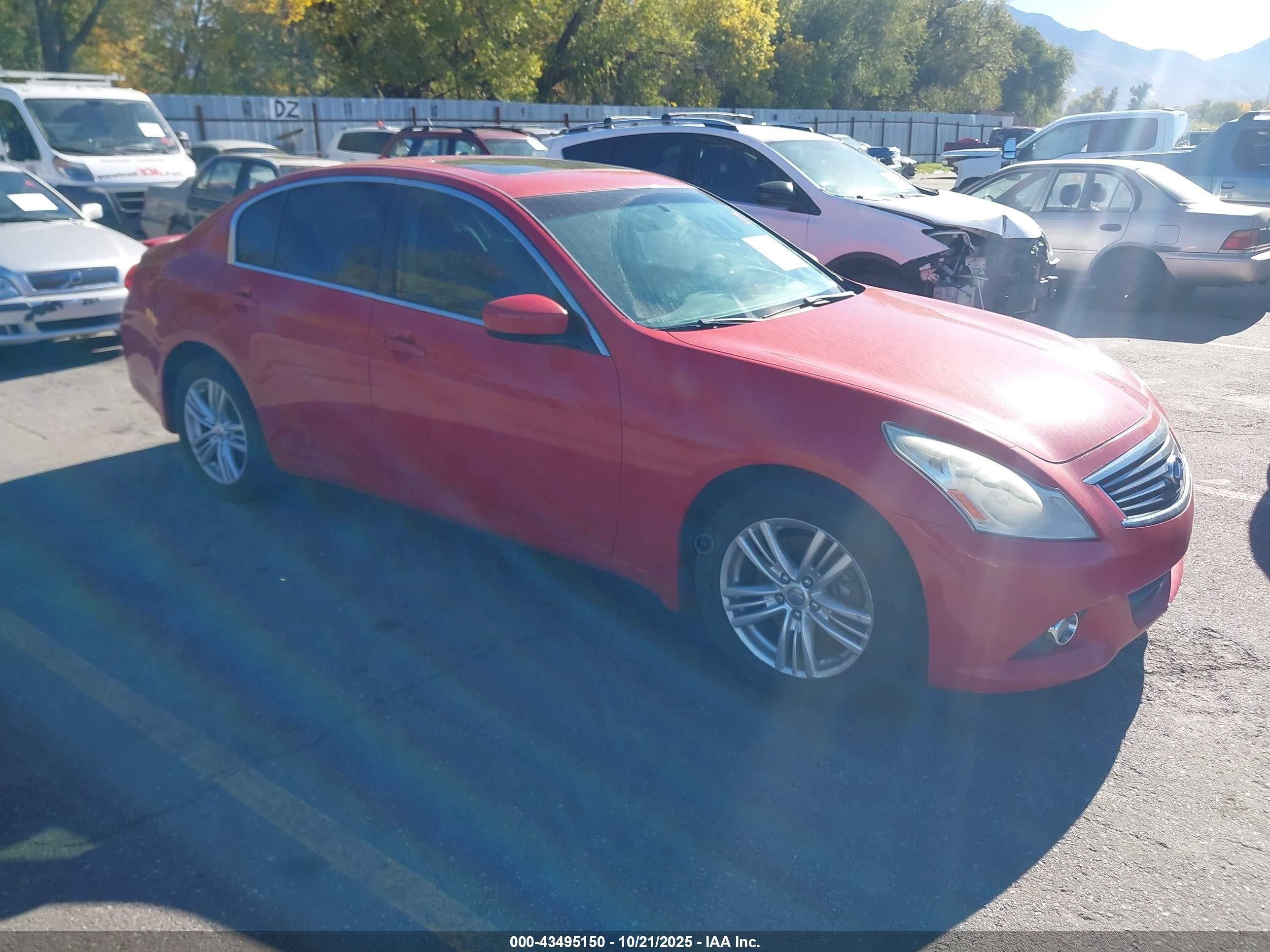 2010 Infiniti G37 x, VIN JN1CV6ARXAM458270 — All over