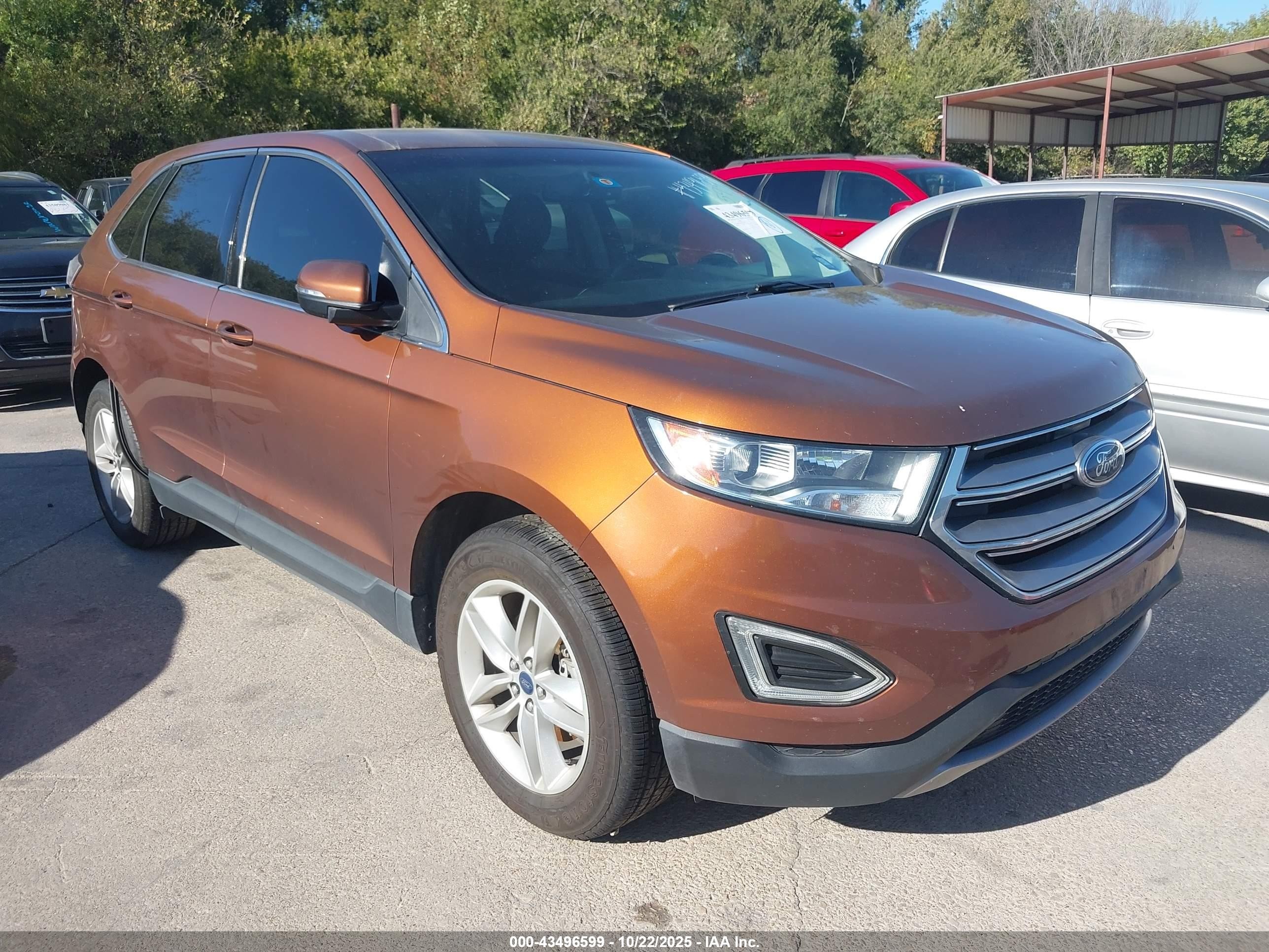 2017 Ford Edge SEL, VIN 2FMPK3J82HBC24780 — Mechanical