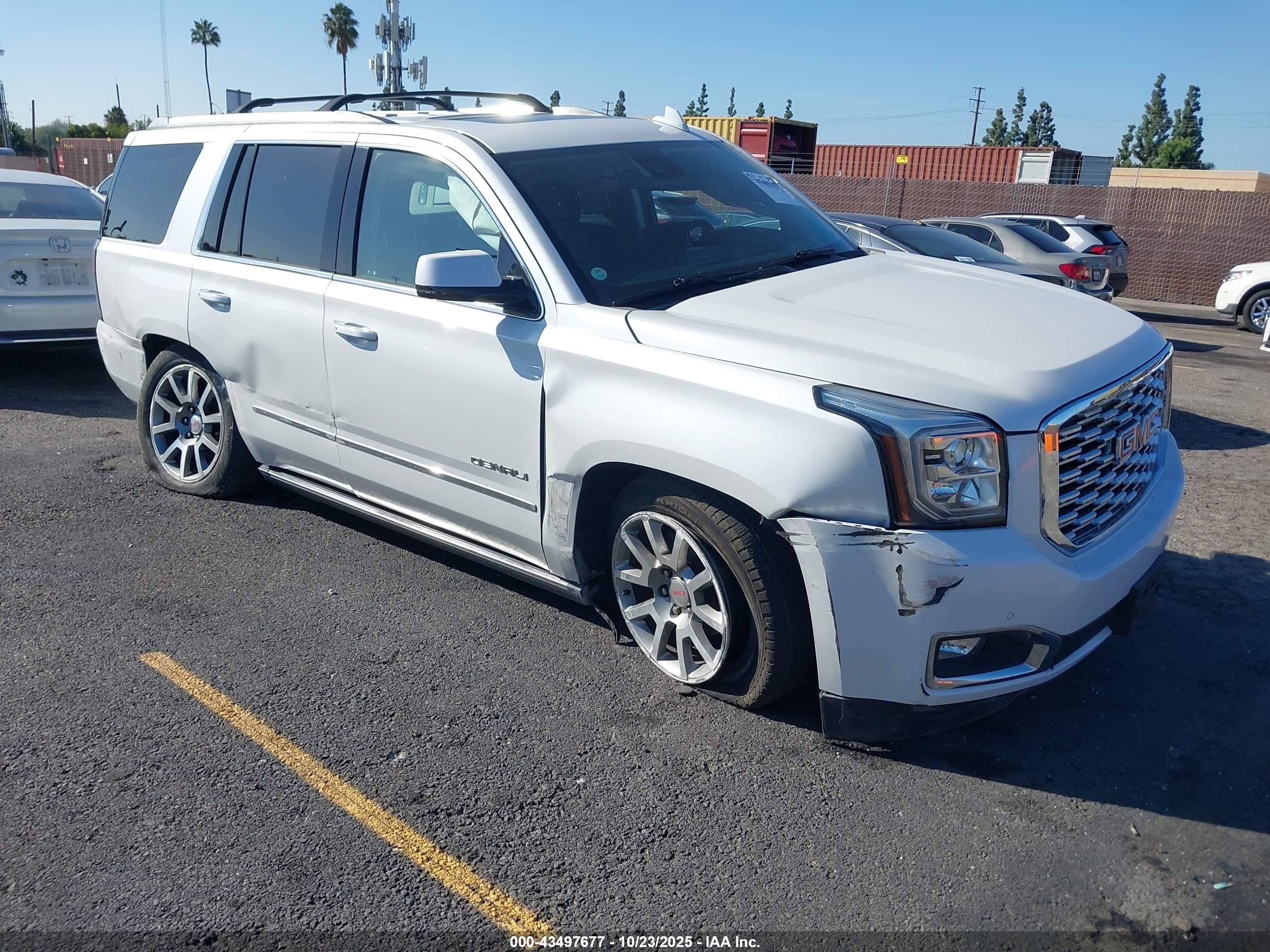 2020 GMC Yukon Denali, VIN 1GKS2CKJ0LR155405 — Side